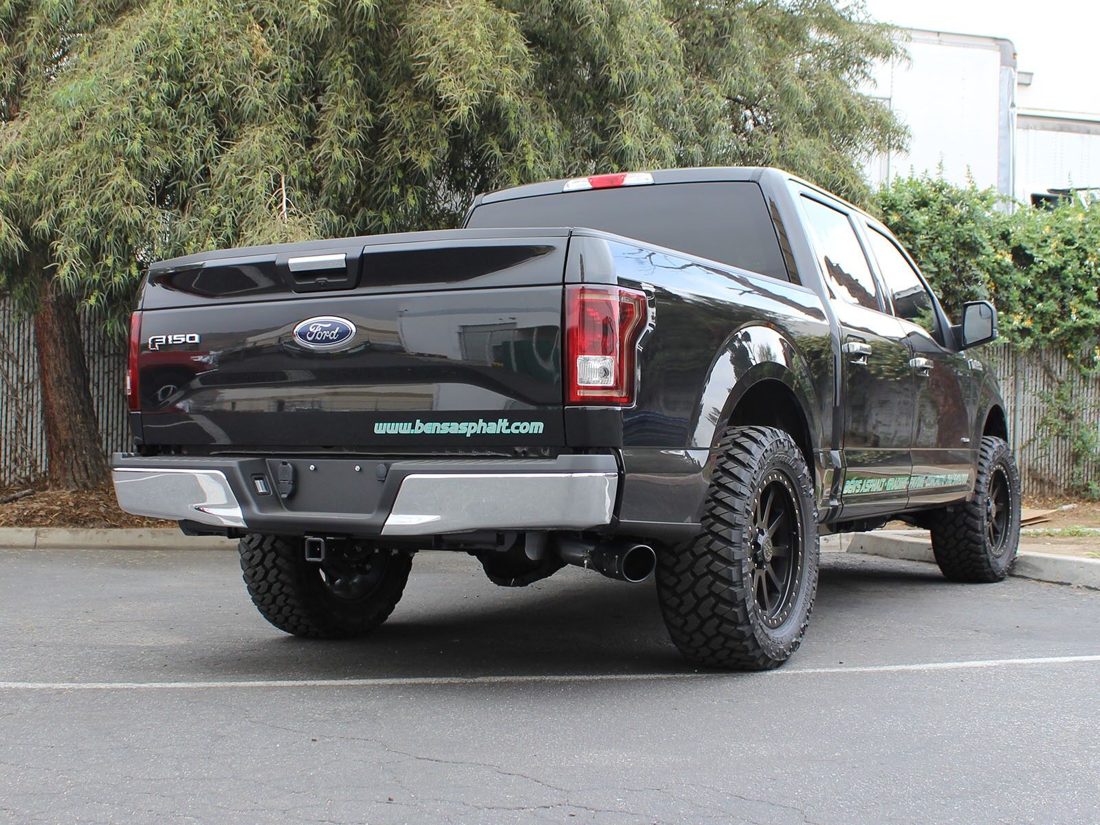 2015-2019 Ford F-150 EcoBoost V6 2.7L/V6 3.5L MACH Force-Xp 3" to 3-1/2" 409 Stainless Steel Cat-Back Exhaust System