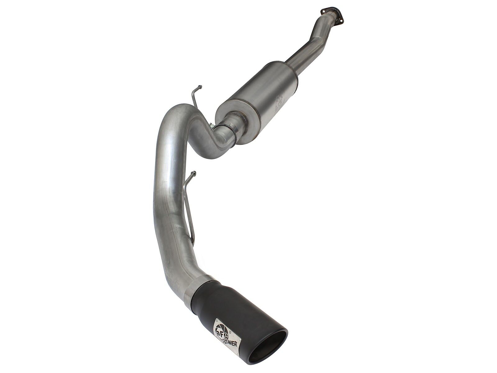 2015-2019 Ford F-150 EcoBoost V6 2.7L/V6 3.5L MACH Force-Xp 4" 409 Stainless Steel Cat-Back Exhaust System - 49-43069-B