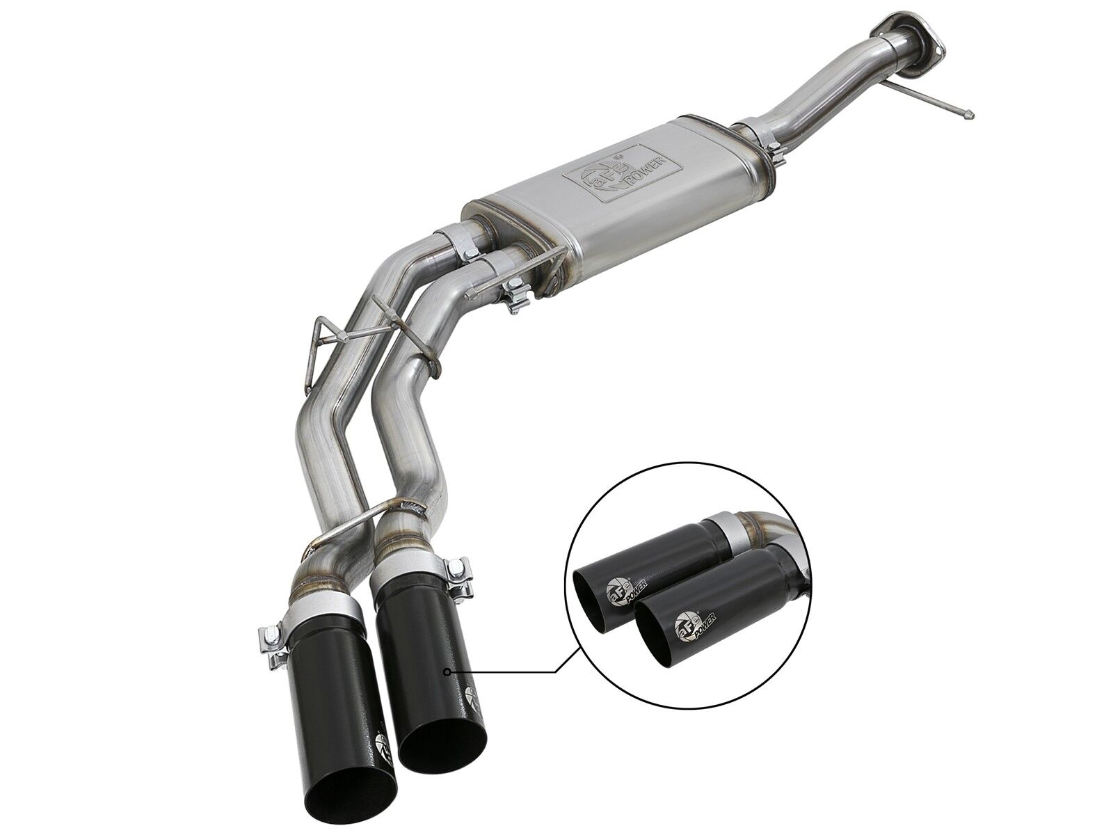 2011-2014 Ford F-150 EcoBoost V6 3.5L Rebel Series 3" to 2-1/2" 409 Stainless Steel Cat-Back Exhaust System