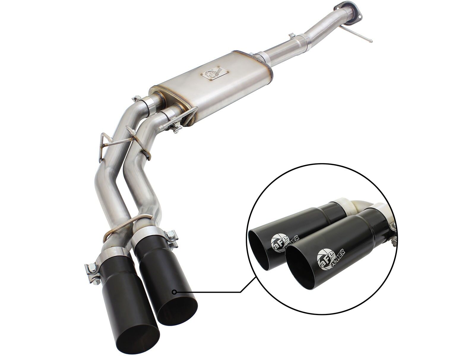 2009-2014 Ford F-150 V8 4.6L Rebel Series 3" to 2-1/2" 409 Stainless Steel Cat-Back Exhaust System