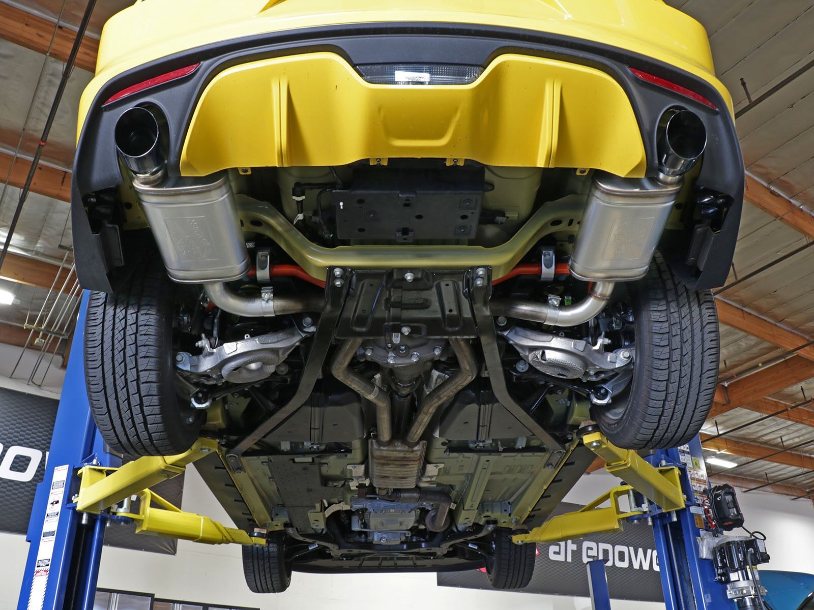 2015-2019 Ford Mustang 2.3L MACH Force-Xp 2-1/2" 409 Stainless Steel Axle-Back Exhaust System