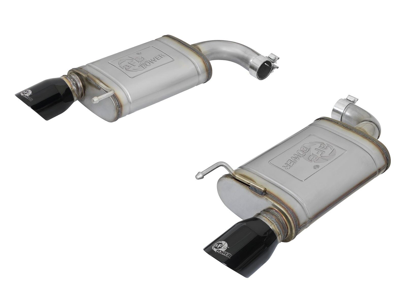 2015-2019 Ford Mustang 2.3L MACH Force-Xp 2-1/2" 409 Stainless Steel Axle-Back Exhaust System - 49-43085-B