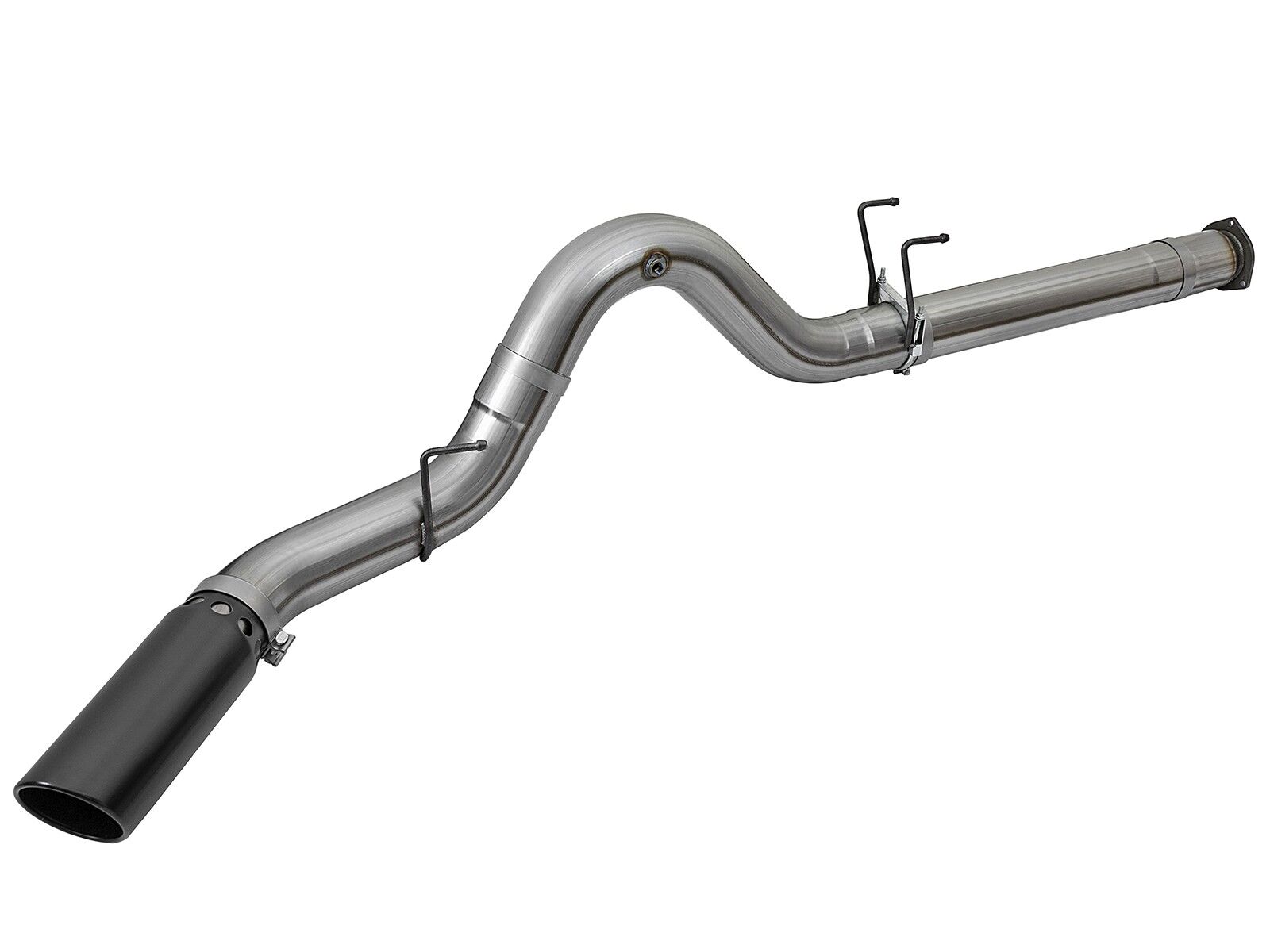 2017-2019 Ford F-350 Super Duty Turbo Diesel V8 6.7L Large Bore-HD 5" 409 Stainless Steel DPF-Back Exhaust System