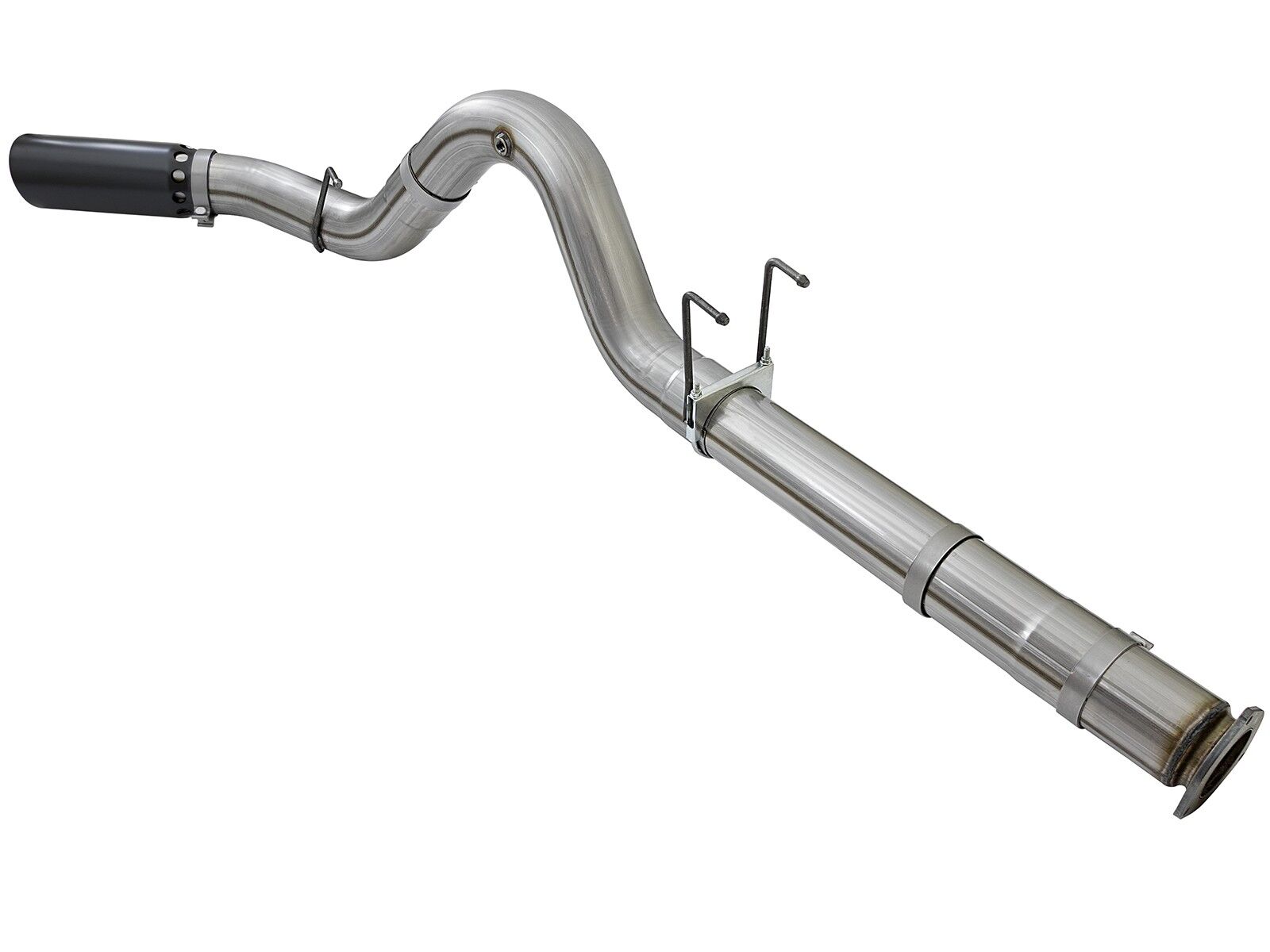 2017-2019 Ford F-350 Super Duty Turbo Diesel V8 6.7L Large Bore-HD 5" 409 Stainless Steel DPF-Back Exhaust System