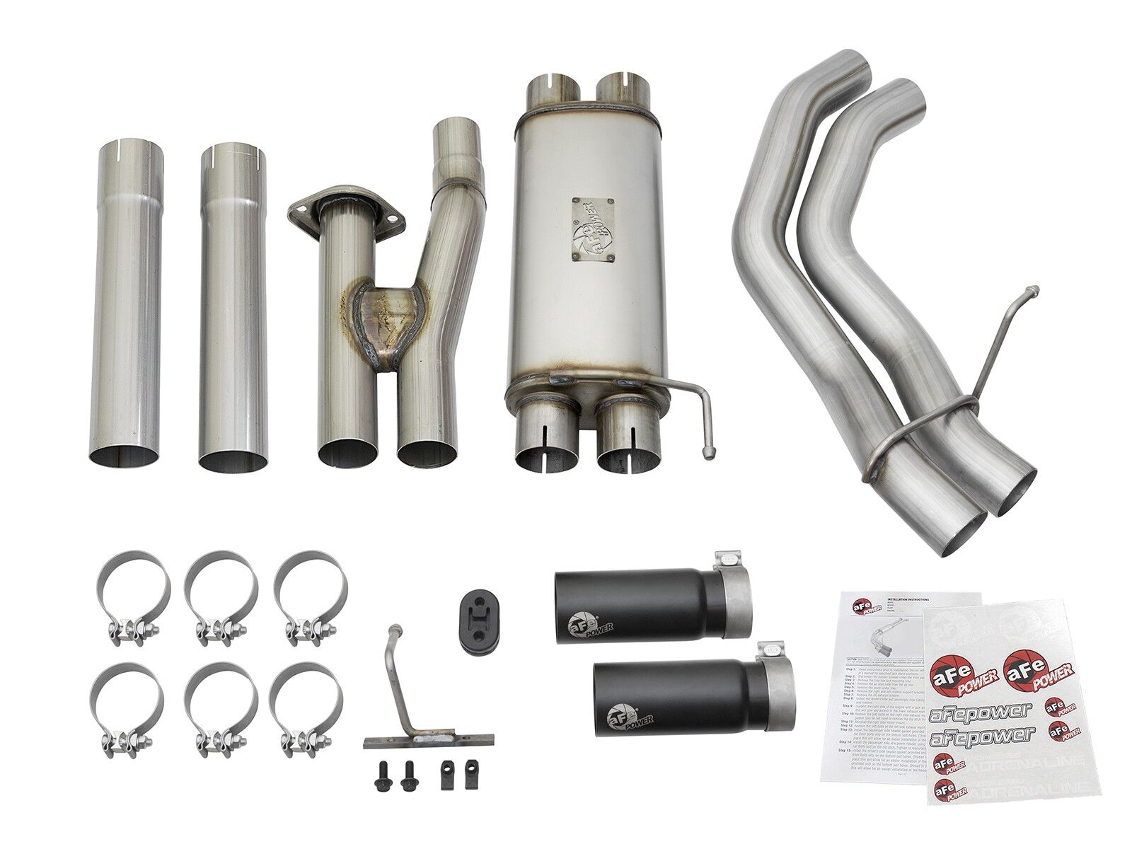 2017-2019 Ford Raptor EcoBoost V6 3.5L Rebel Series 3"409 Stainless Steel Cat-Back Exhaust System