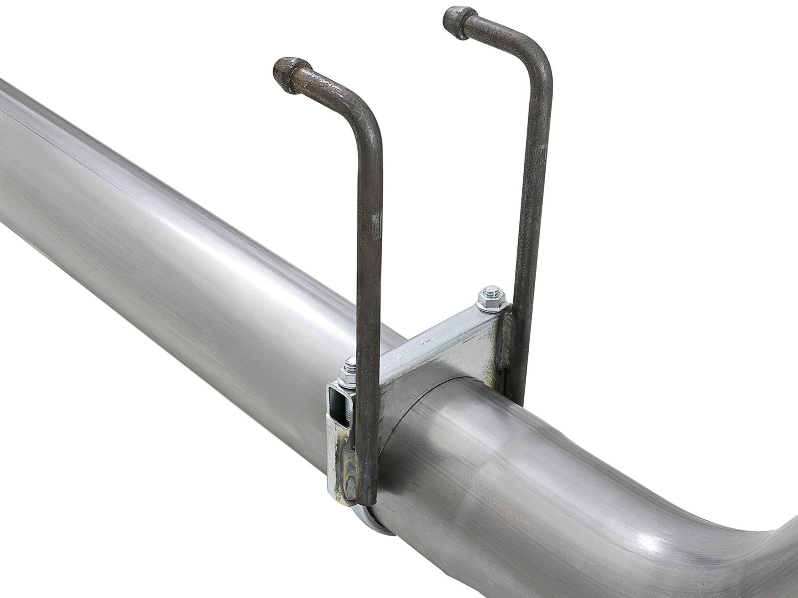 2017-2019 Ford F-350 Super Duty Turbo Diesel V8 6.7L Rebel XD Series 4" 409 Stainless Steel DPF-Back Exhaust System w/ Dual Black Tips