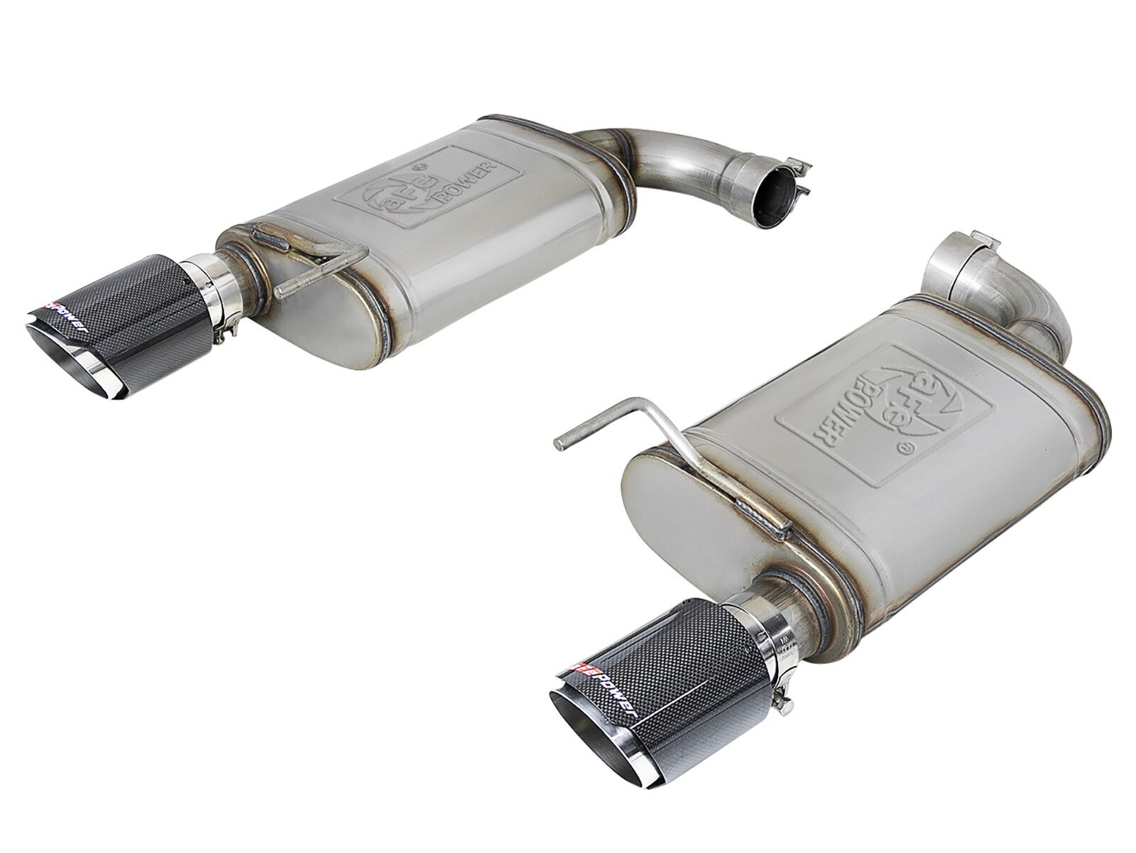 2015-2017 Ford Mustang GT V8 5.0L MACH Force-Xp 2-1/2" 409 Stainless Steel Axle-Back Exhaust System - 49-43105-C
