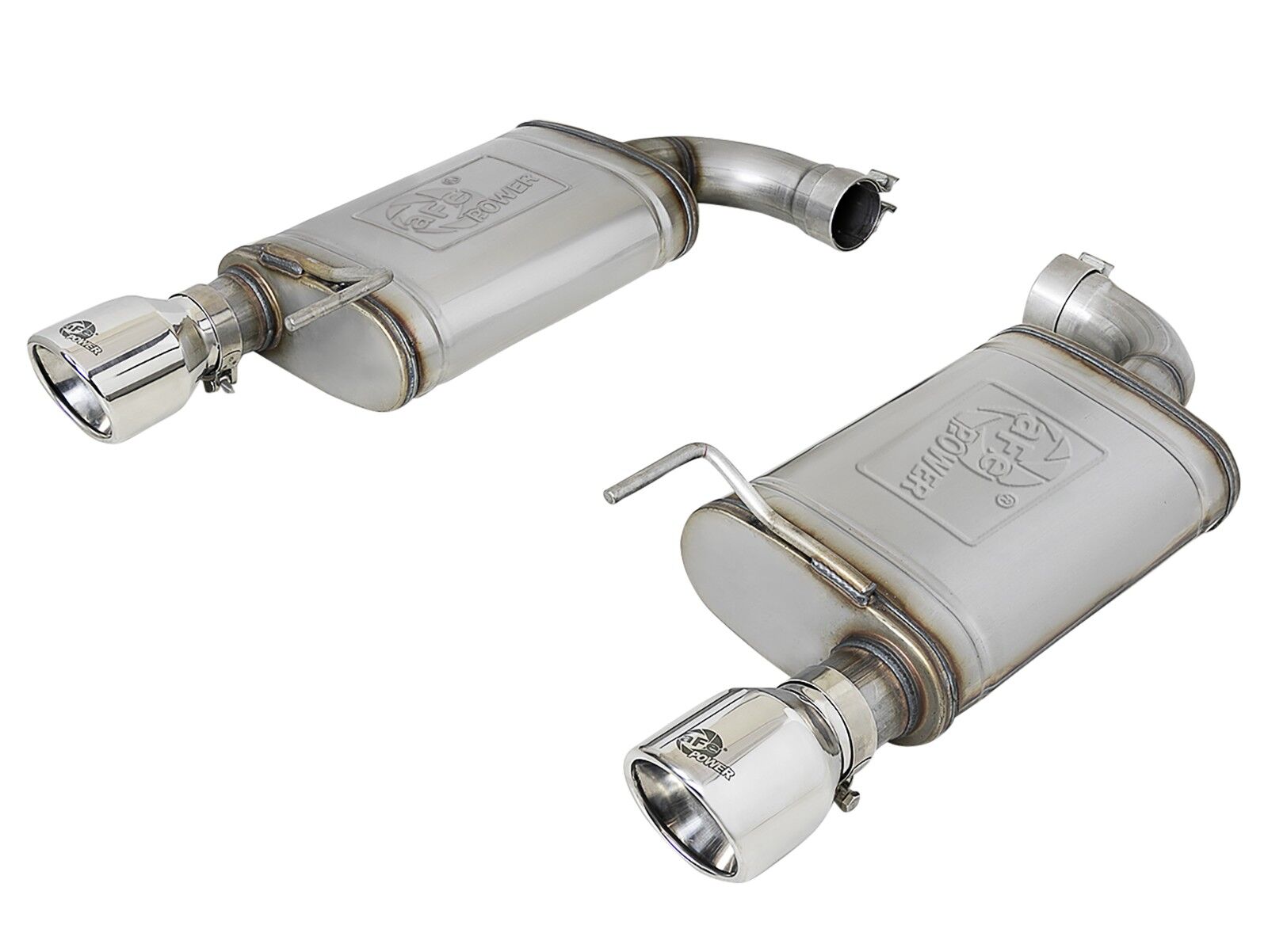 2015-2017 Ford Mustang GT V8 5.0L MACH Force-Xp 2-1/2" 409 Stainless Steel Axle-Back Exhaust System