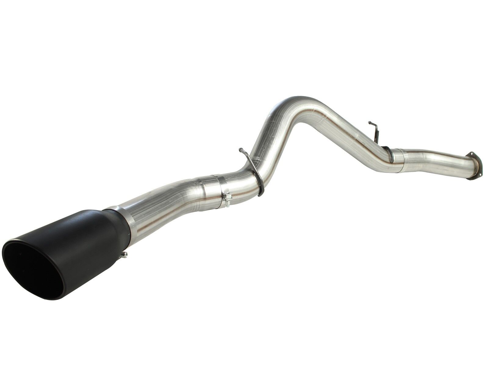 2007-2010 Chevrolet Silverado 3500 HD LMM Duramax Turbo Diesel V8 6.6L Large Bore-HD 5" 409 Stainless Steel DPF-Back Exhaust System