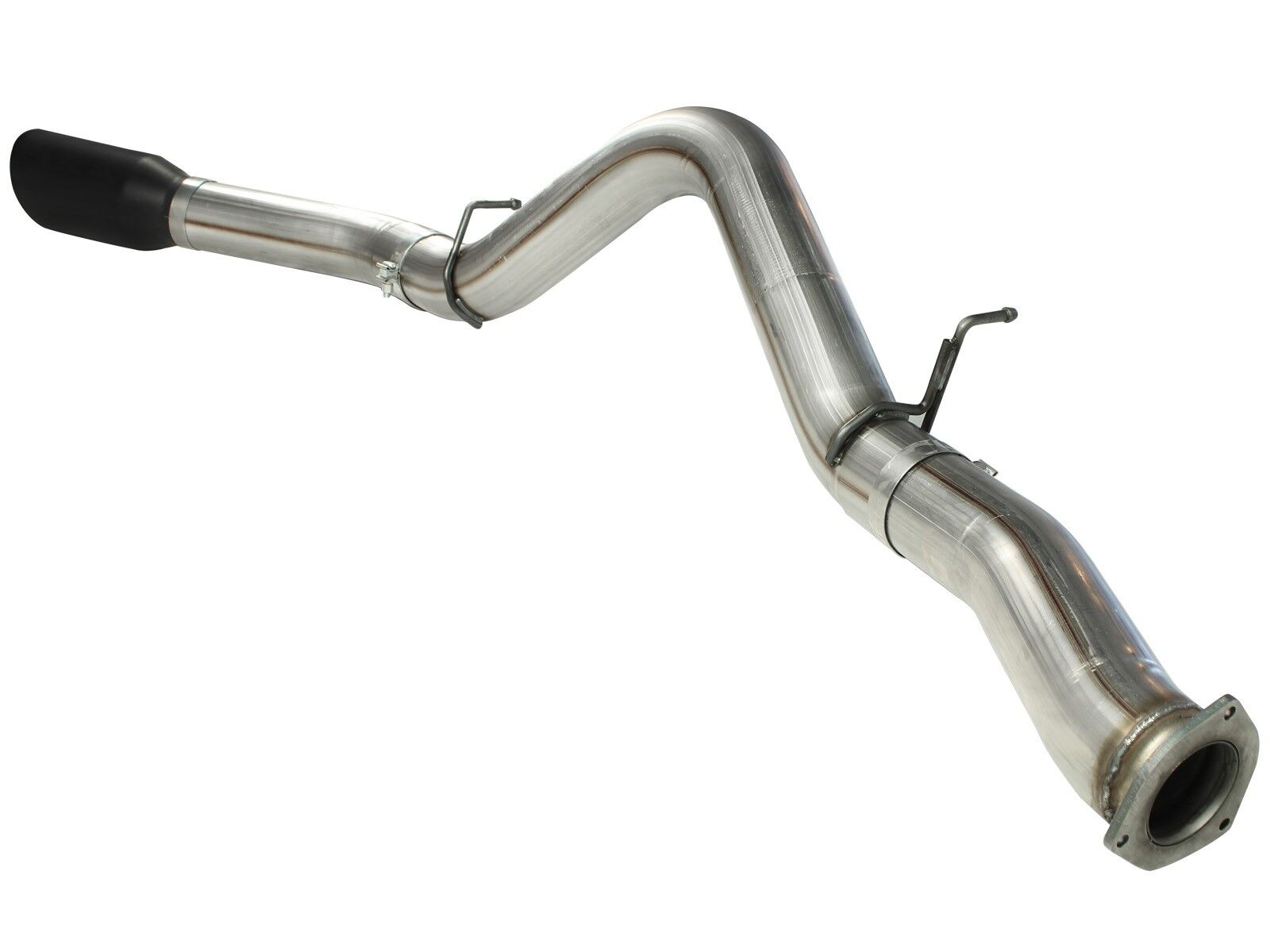2007-2010 Chevrolet Silverado 3500 HD LMM Duramax Turbo Diesel V8 6.6L Large Bore-HD 5" 409 Stainless Steel DPF-Back Exhaust System