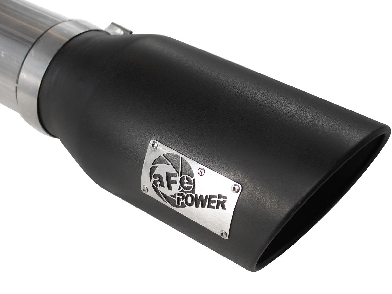 2007-2010 Chevrolet Silverado 3500 HD LMM Duramax Turbo Diesel V8 6.6L Large Bore-HD 5" 409 Stainless Steel DPF-Back Exhaust System