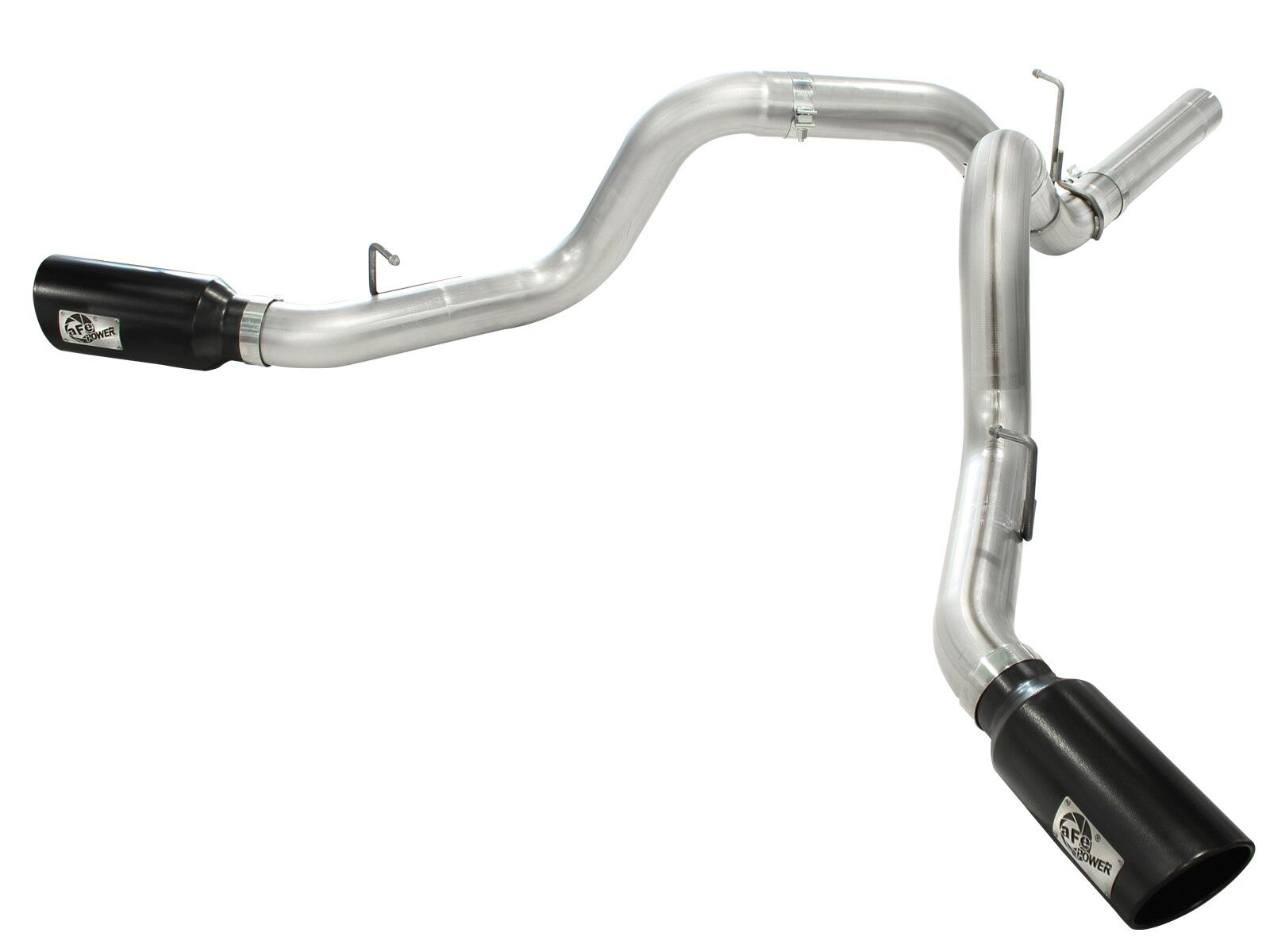 2011-2016 Chevrolet Silverado 3500 HD LML Duramax Turbo Diesel V8 6.6L Large Bore-HD 4" 409 Stainless Steel DPF-Back Exhaust System