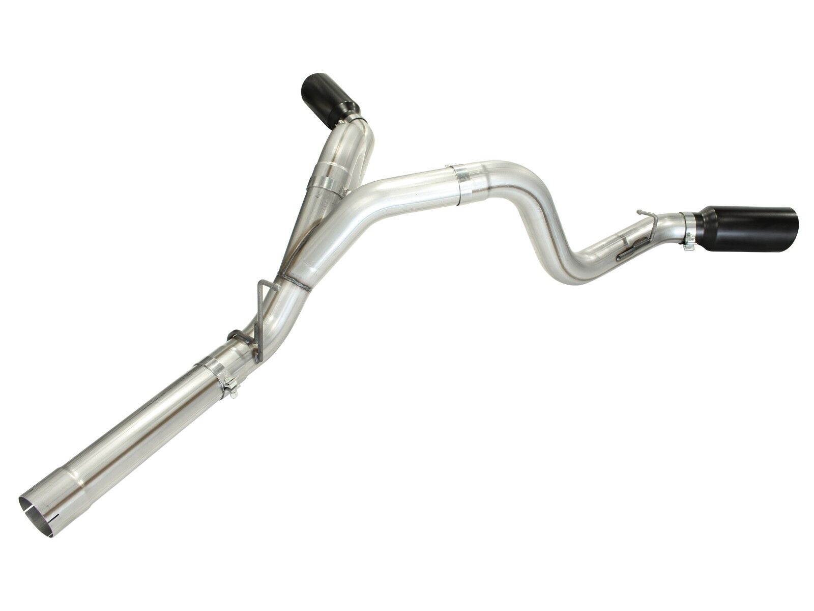 2011-2016 Chevrolet Silverado 3500 HD LML Duramax Turbo Diesel V8 6.6L Large Bore-HD 4" 409 Stainless Steel DPF-Back Exhaust System