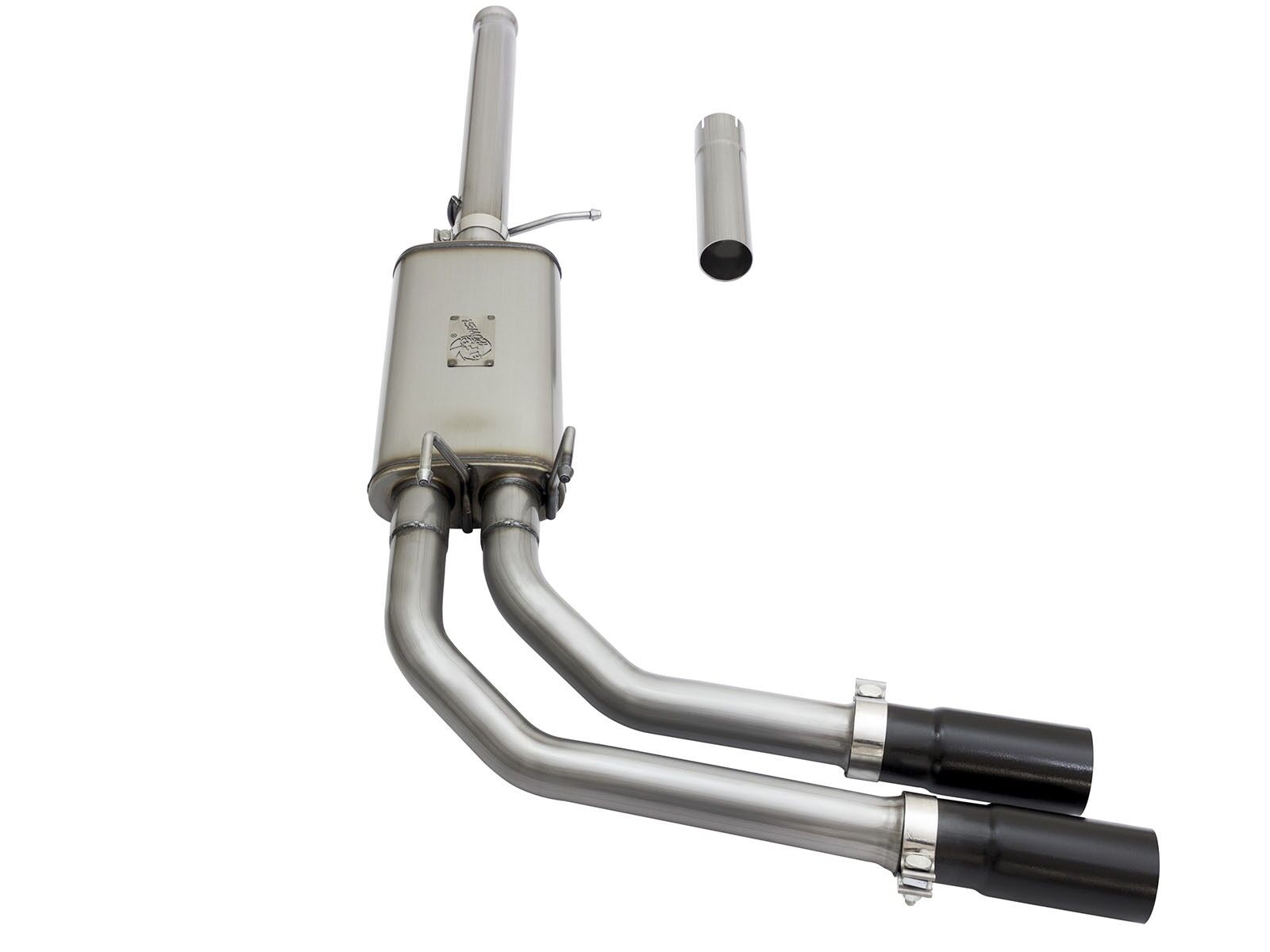 2009-2018 Chevrolet Silverado 1500 V6 4.3L Rebel Series 3" to 2-1/2" 409 Stainless Steel Cat-Back Exhaust System