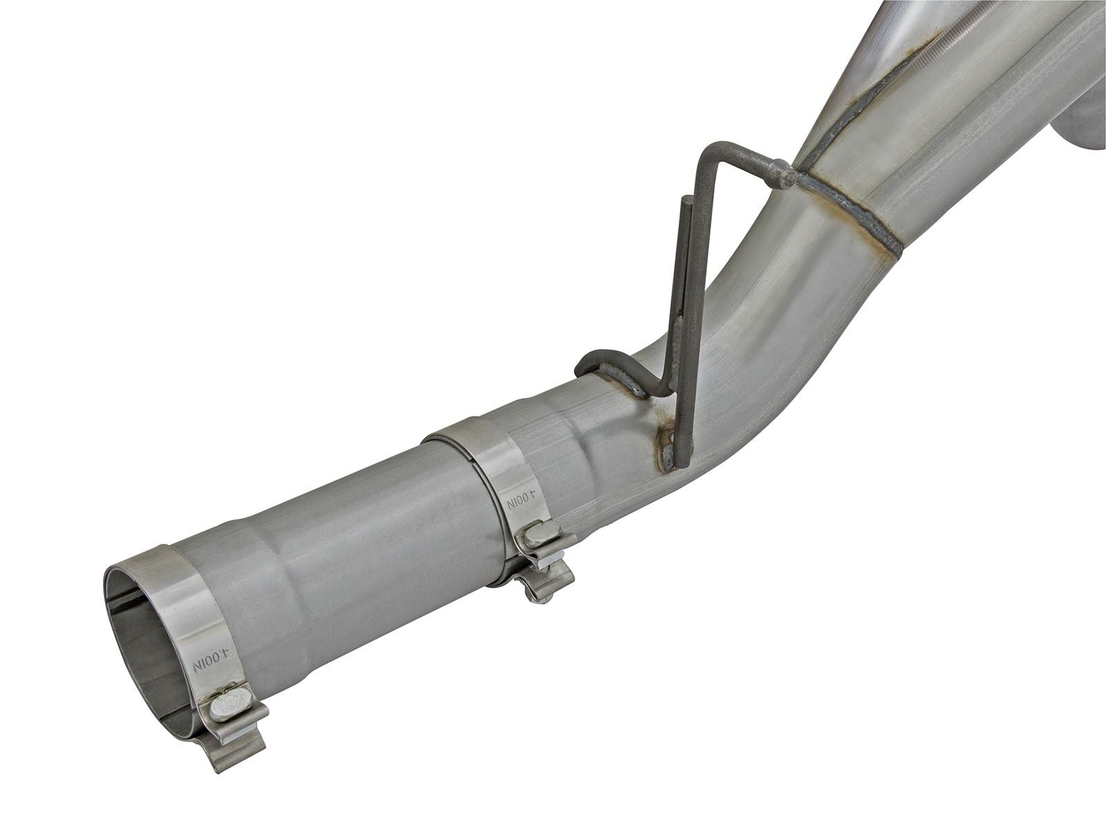 2016 Chevrolet Silverado 3500 HD LML Duramax Turbo Diesel V8 6.6L Large Bore-HD 4" 409 Stainless Steel DPF-Back Exhaust System