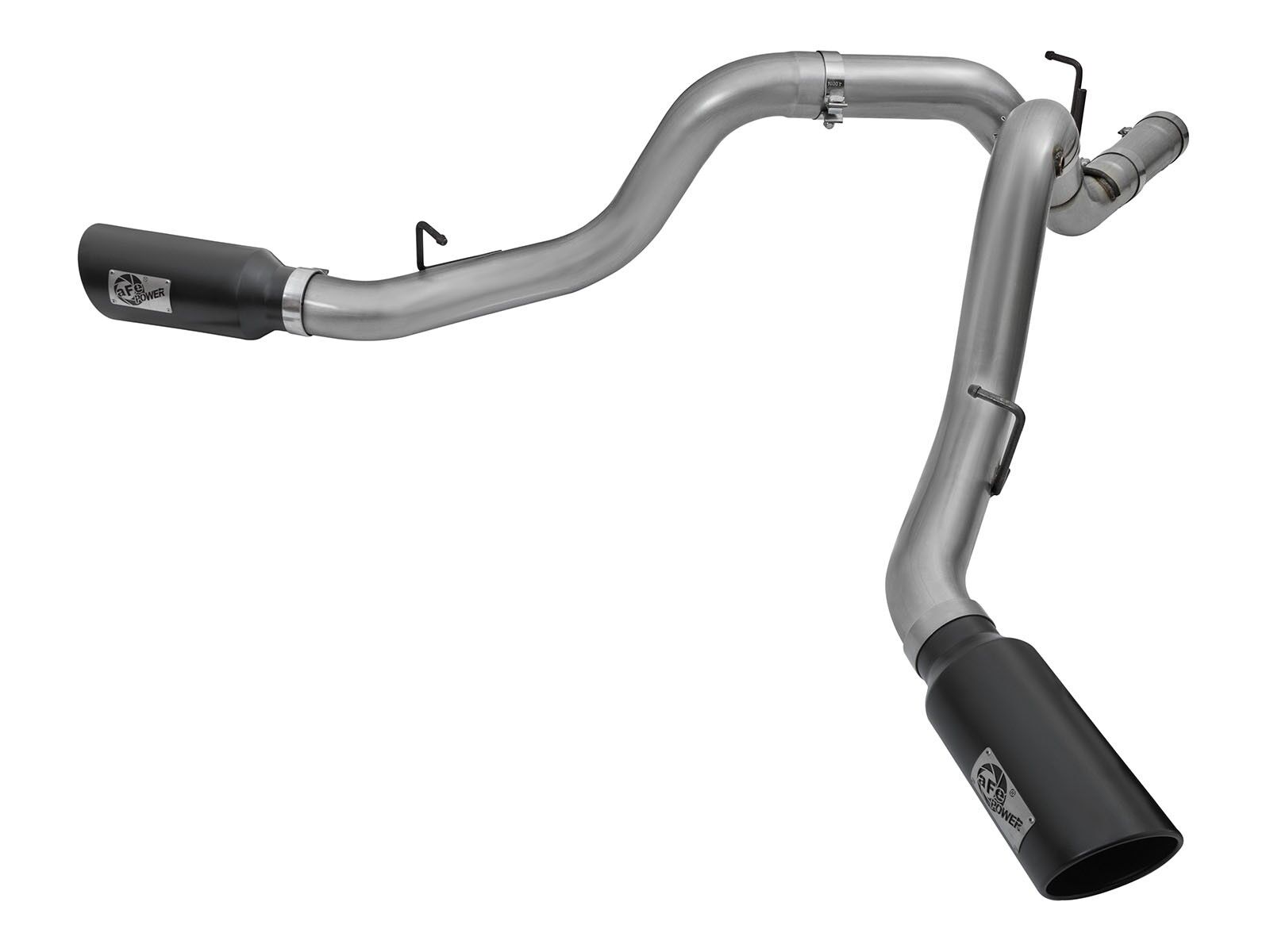 2016 Chevrolet Silverado 3500 HD LML Duramax Turbo Diesel V8 6.6L Large Bore-HD 4" 409 Stainless Steel DPF-Back Exhaust System - 49-44080-B