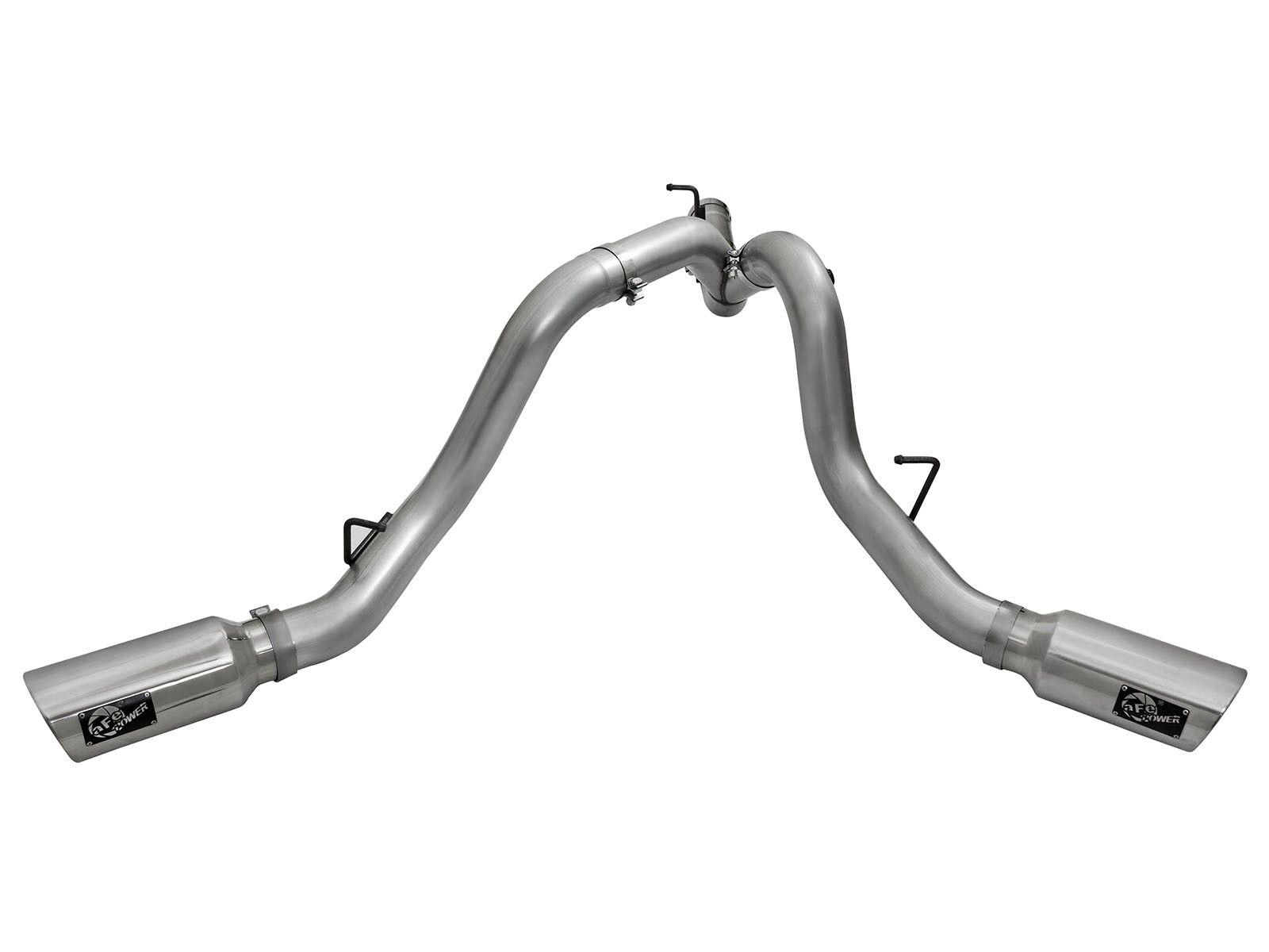 2016 Chevrolet Silverado 3500 HD LML Duramax Turbo Diesel V8 6.6L Large Bore-HD 4" 409 Stainless Steel DPF-Back Exhaust System