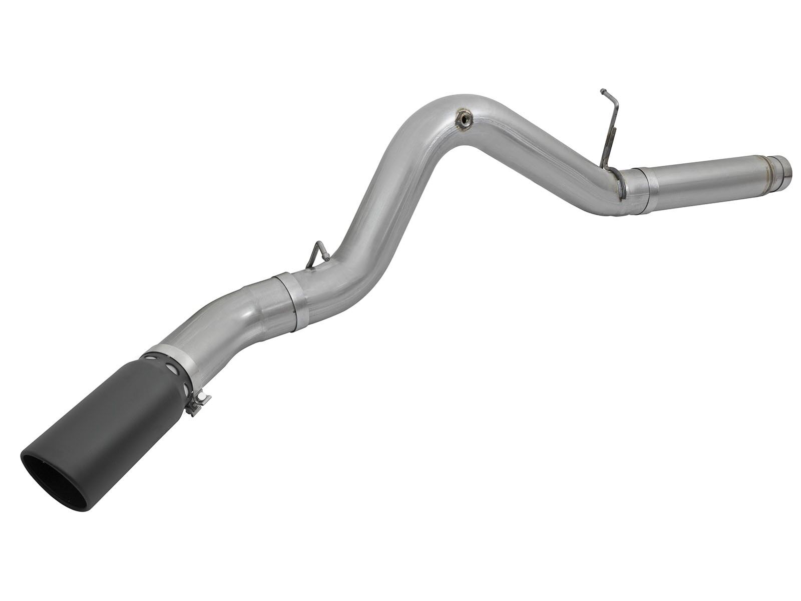 2016 Chevrolet Silverado 3500 HD LML Duramax Turbo Diesel V8 6.6L Large Bore-HD 5" 409 Stainless Steel DPF-Back Exhaust System