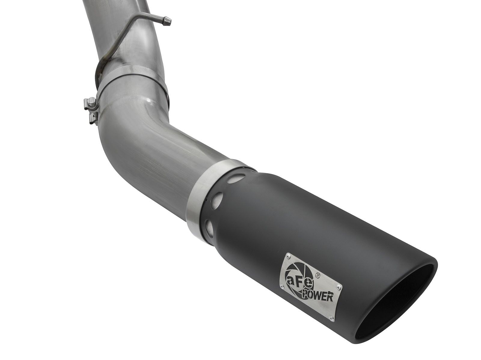 2016 Chevrolet Silverado 3500 HD LML Duramax Turbo Diesel V8 6.6L Large Bore-HD 5" 409 Stainless Steel DPF-Back Exhaust System