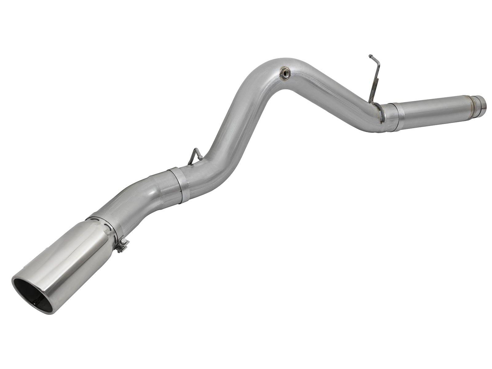 2016 Chevrolet Silverado 3500 HD LML Duramax Turbo Diesel V8 6.6L Large Bore-HD 5" 409 Stainless Steel DPF-Back Exhaust System