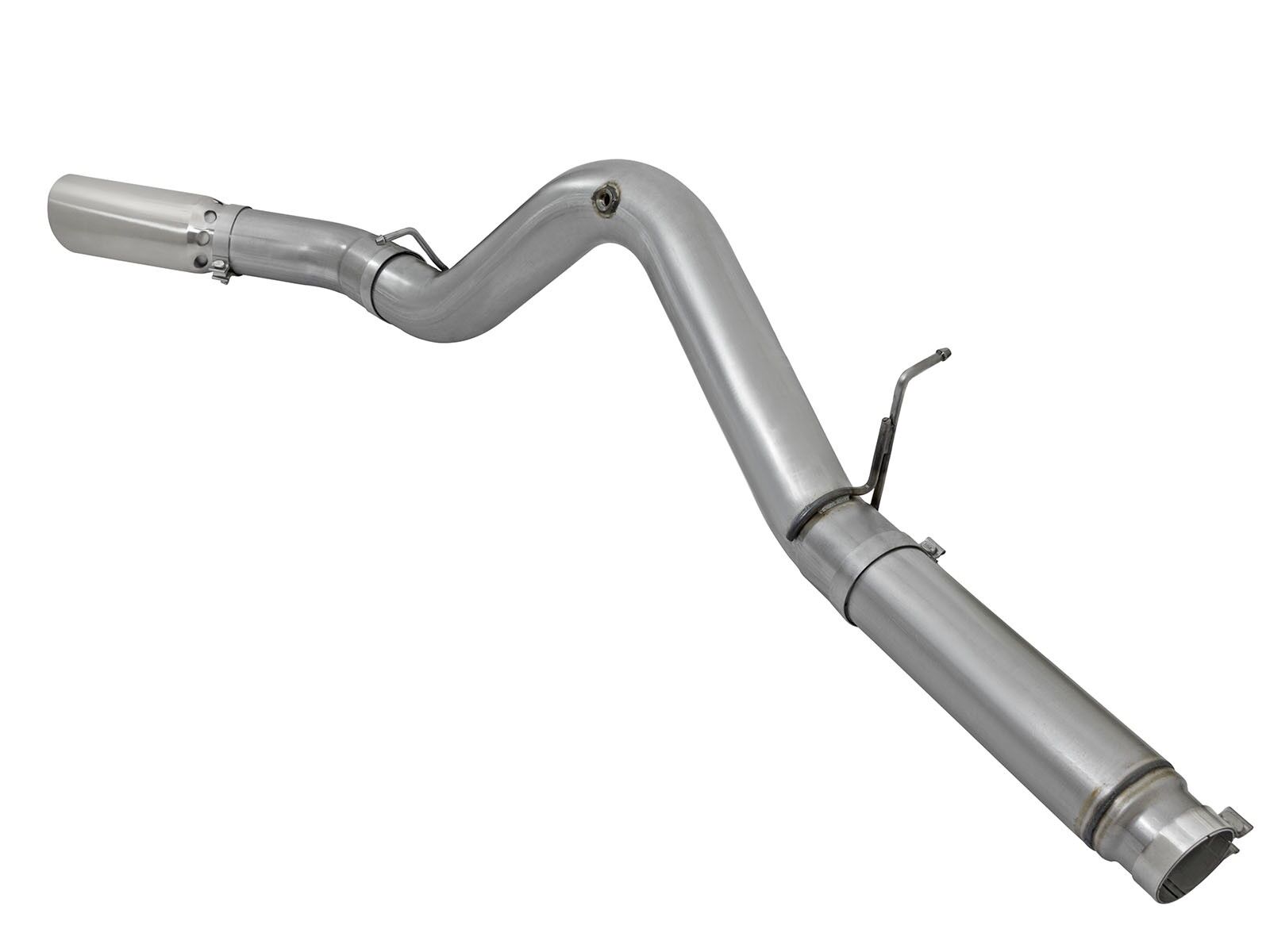 2016 Chevrolet Silverado 3500 HD LML Duramax Turbo Diesel V8 6.6L Large Bore-HD 5" 409 Stainless Steel DPF-Back Exhaust System