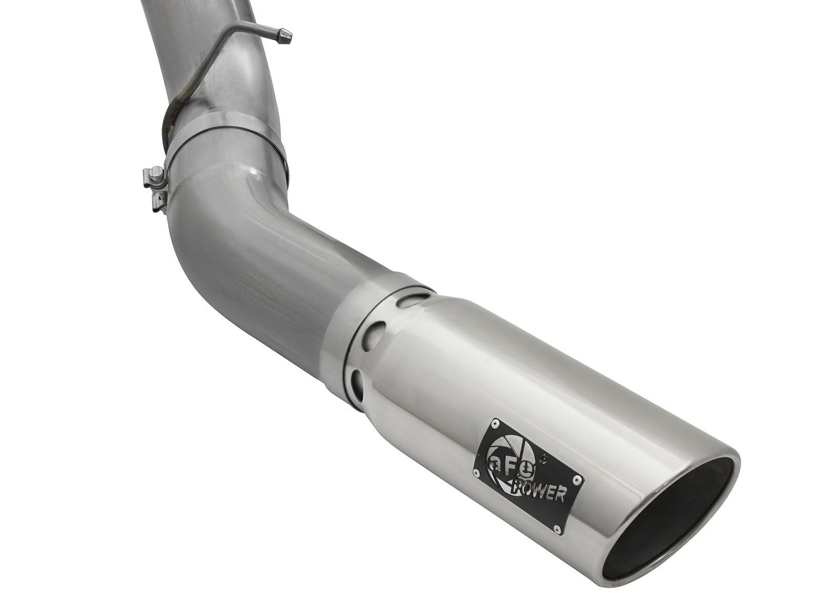 2016 Chevrolet Silverado 3500 HD LML Duramax Turbo Diesel V8 6.6L Large Bore-HD 5" 409 Stainless Steel DPF-Back Exhaust System