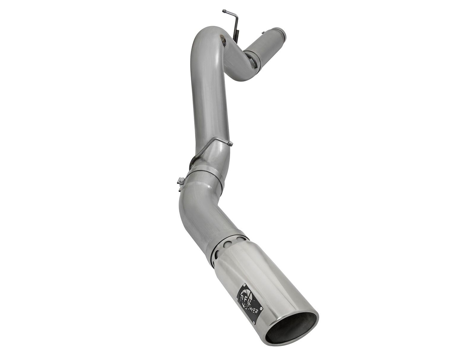 2016 Chevrolet Silverado 3500 HD LML Duramax Turbo Diesel V8 6.6L Large Bore-HD 5" 409 Stainless Steel DPF-Back Exhaust System - 49-44081-P