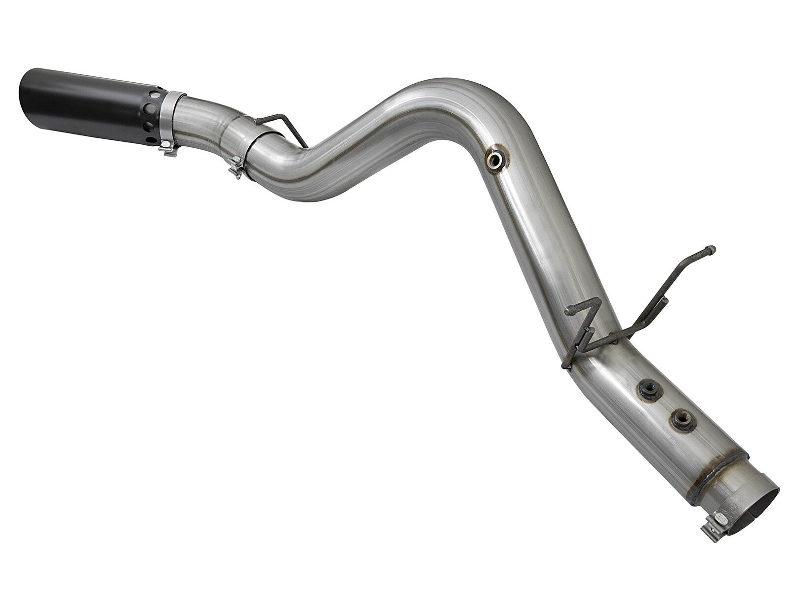 2017-2019 Chevrolet Silverado 3500 HD L5P Duramax Turbo Diesel V8 6.6L Large Bore-HD 5" 409 Stainless Steel DPF-Back Exhaust System