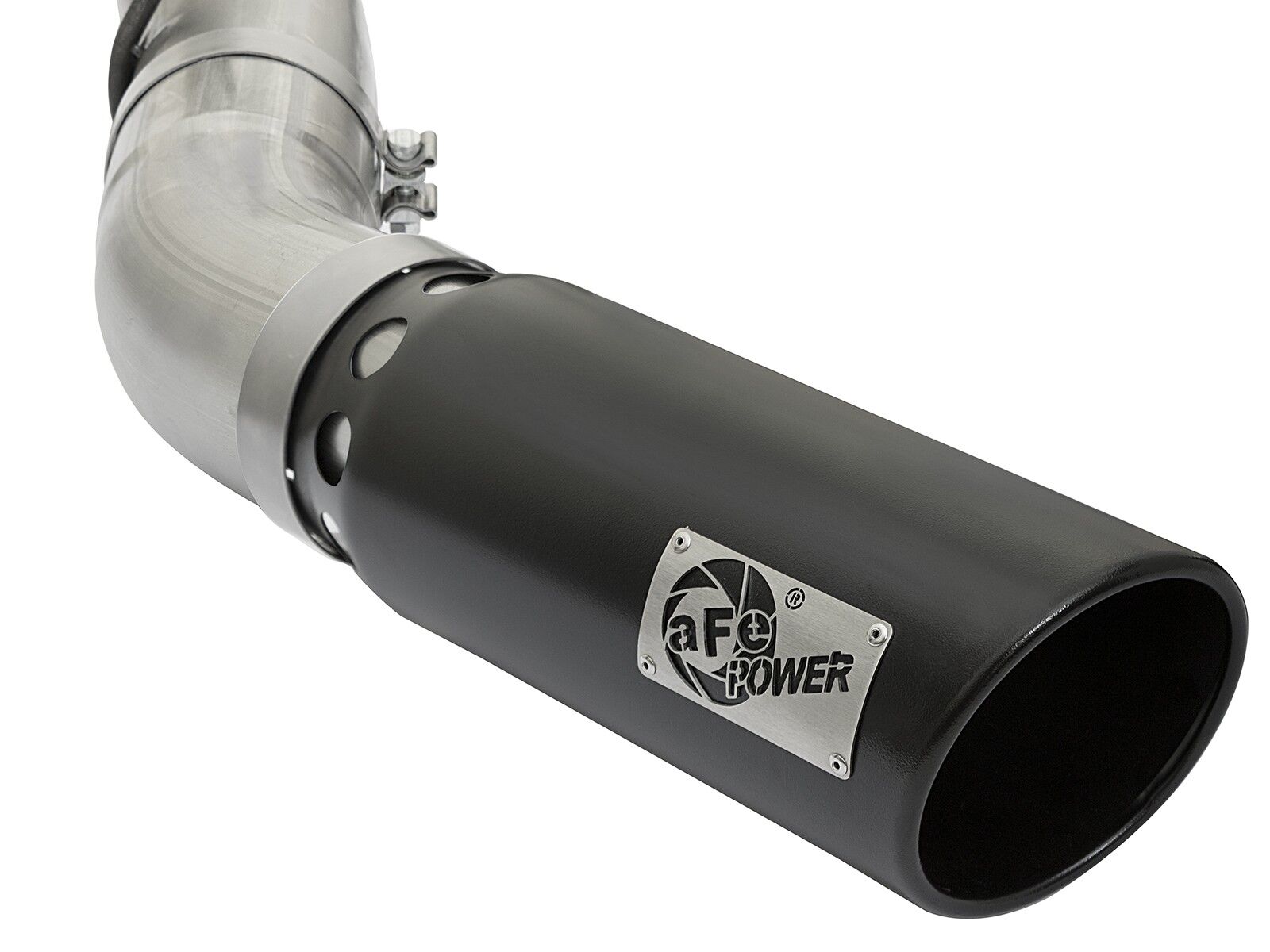 2017-2019 Chevrolet Silverado 3500 HD L5P Duramax Turbo Diesel V8 6.6L Large Bore-HD 5" 409 Stainless Steel DPF-Back Exhaust System