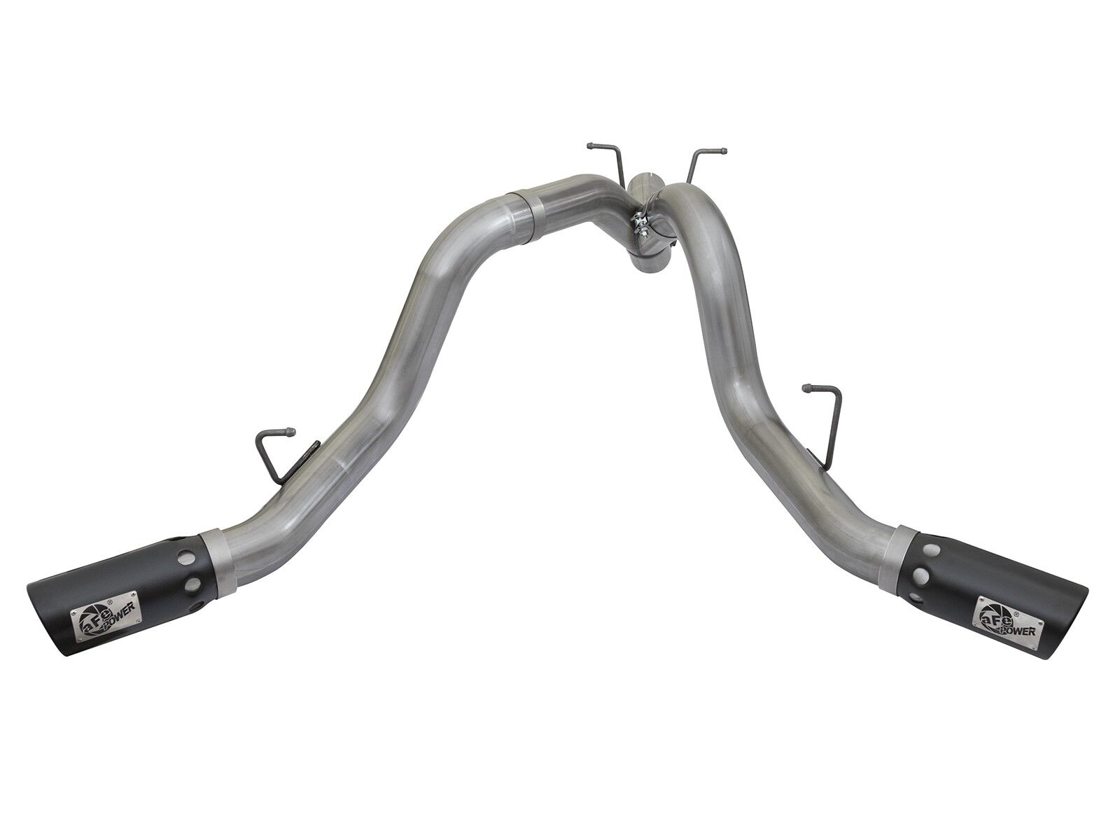 2017-2019 Chevrolet Silverado 3500 HD L5P Duramax Turbo Diesel V8 6.6L Large Bore-HD 4" 409 Stainless Steel DPF-Back Exhaust System
