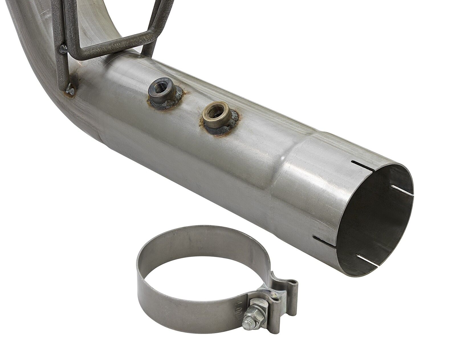 2017-2019 Chevrolet Silverado 3500 HD L5P Duramax Turbo Diesel V8 6.6L Large Bore-HD 4" 409 Stainless Steel DPF-Back Exhaust System
