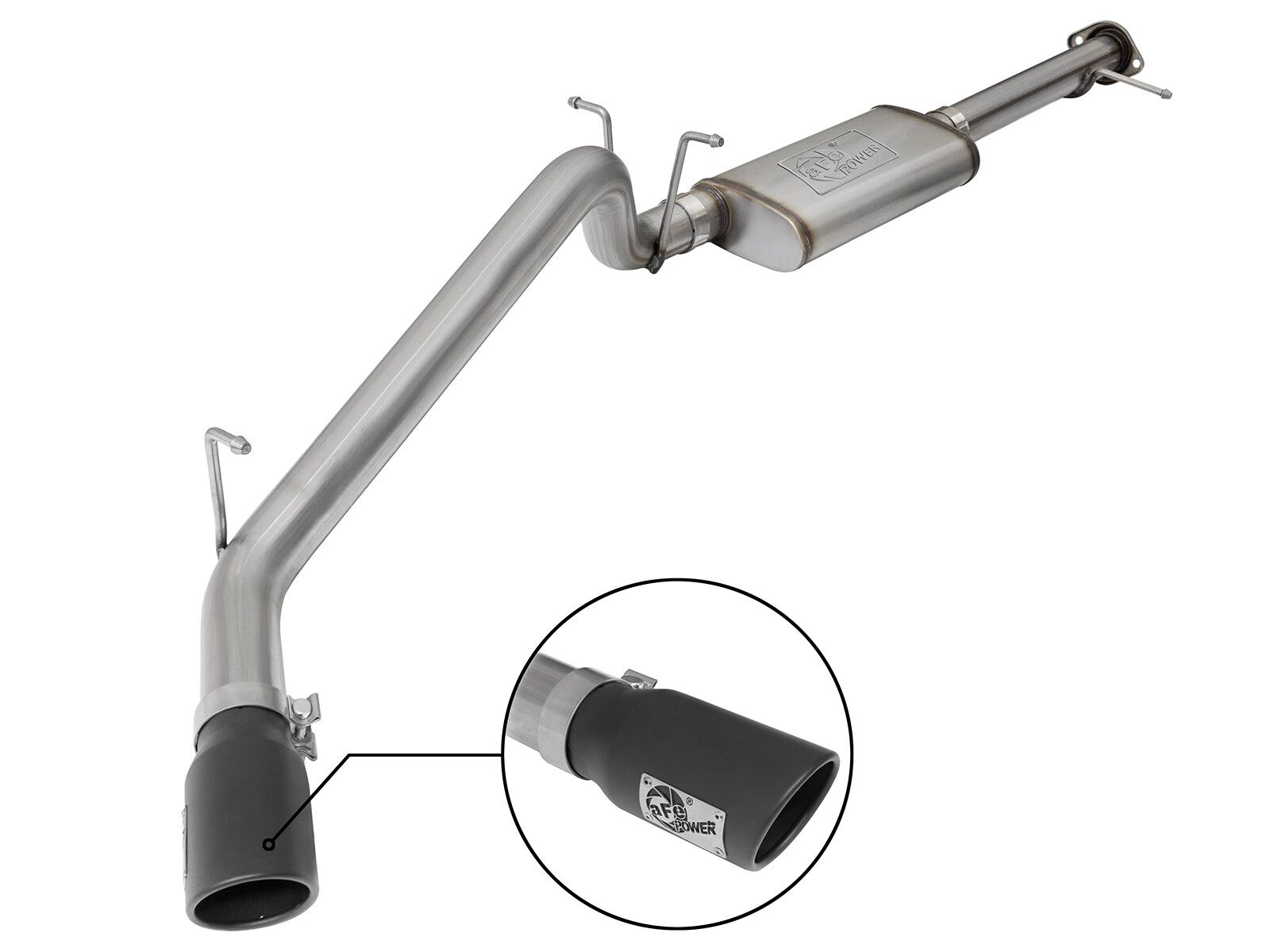 2017-2019 Chevrolet Colorado V6 3.6L MACH Force-Xp 3" 409 Stainless Steel Cat-Back Exhaust System