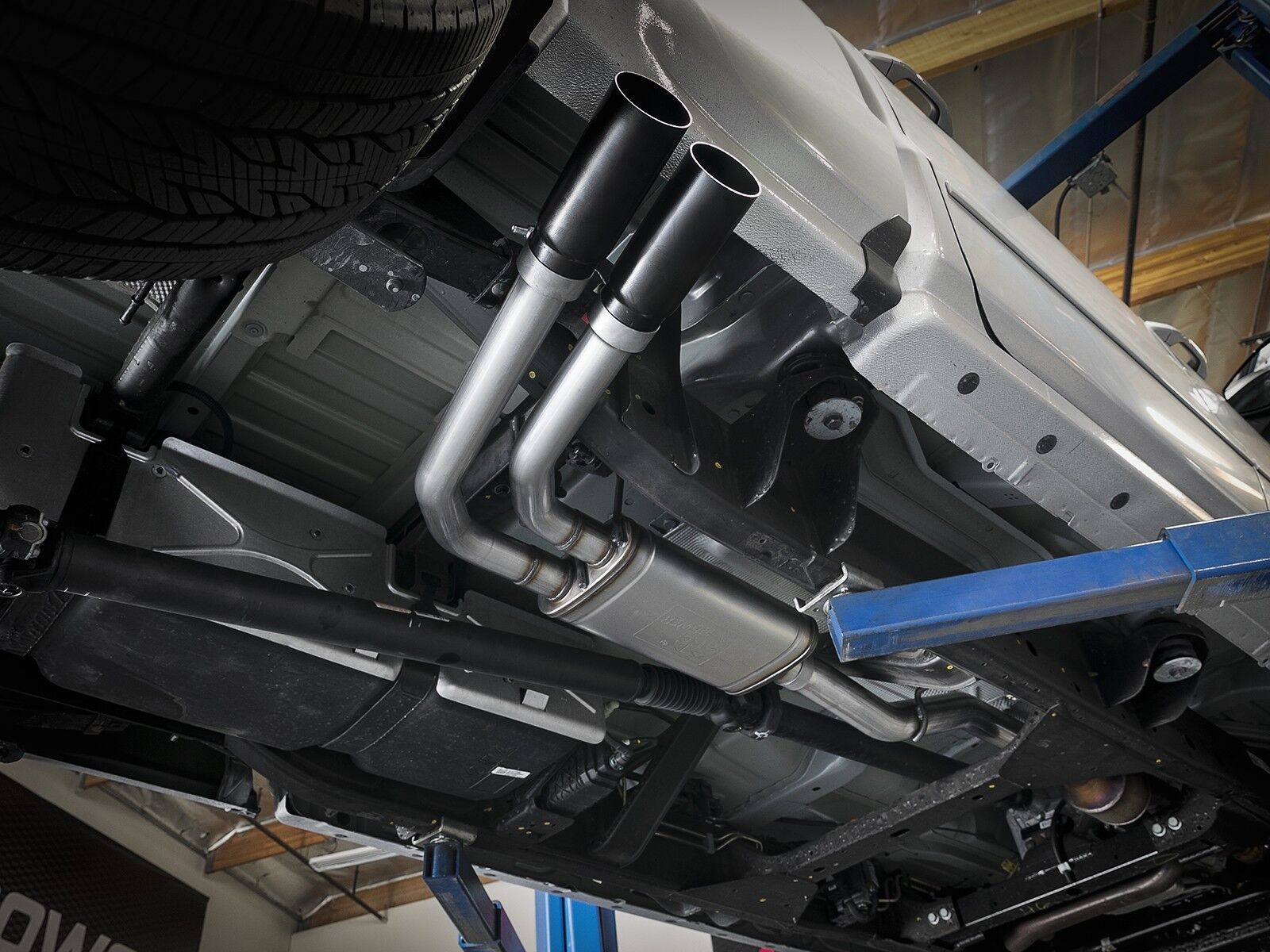 2009-2018 Chevrolet Silverado 1500 V6 4.3L/V8 5.3L Rebel Series 3" to 2-1/2" 409 Stainless Steel Cat-Back Exhaust System
