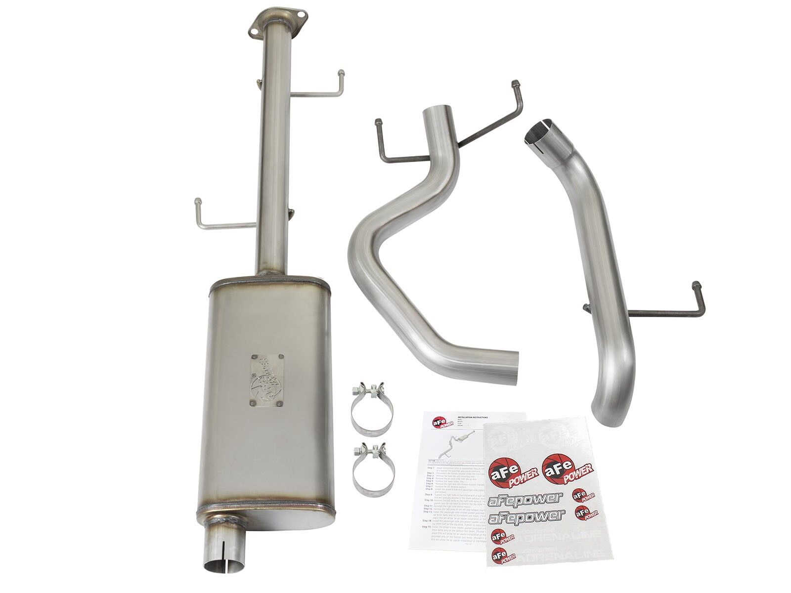 2007-2017 Toyota FJ Cruiser V6 4.0L MACH Force-Xp 2-1/2" 409 Stainless Steel Cat-Back Exhaust System