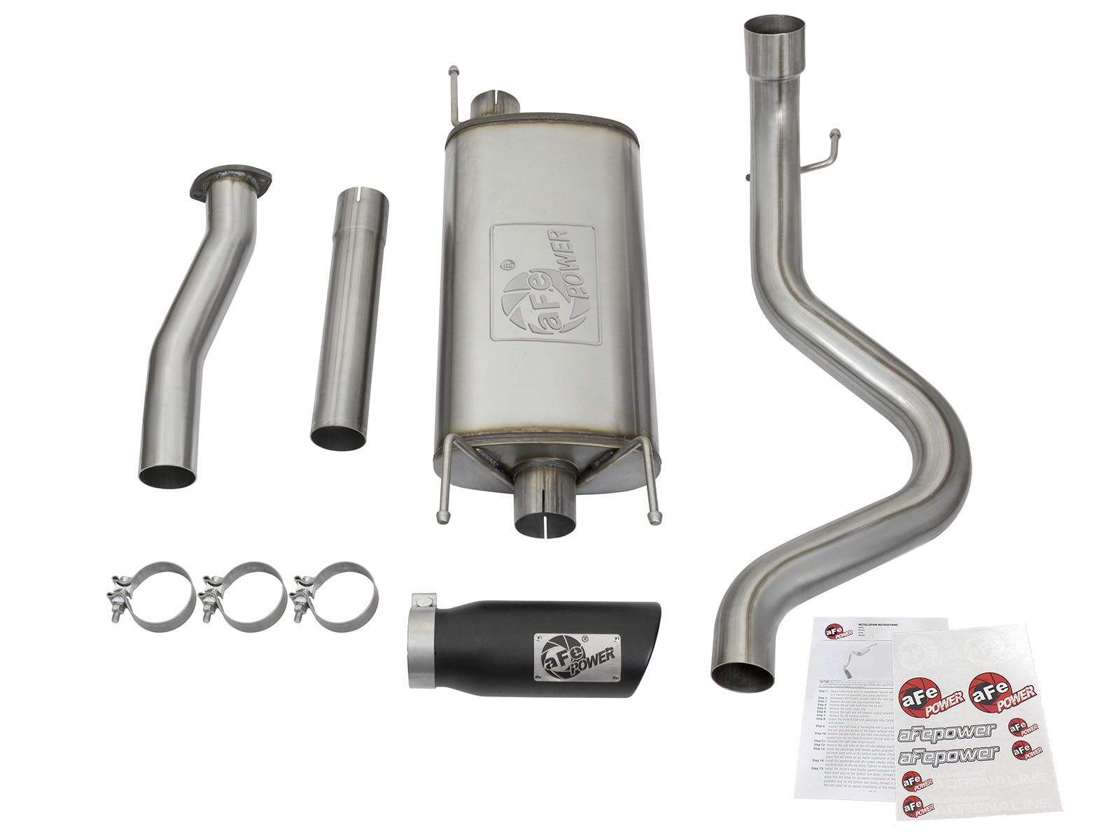 2016-2019 Toyota Tacoma V6 3.5L MACH Force-Xp 3" Stainless Steel Cat-Back Exhaust System