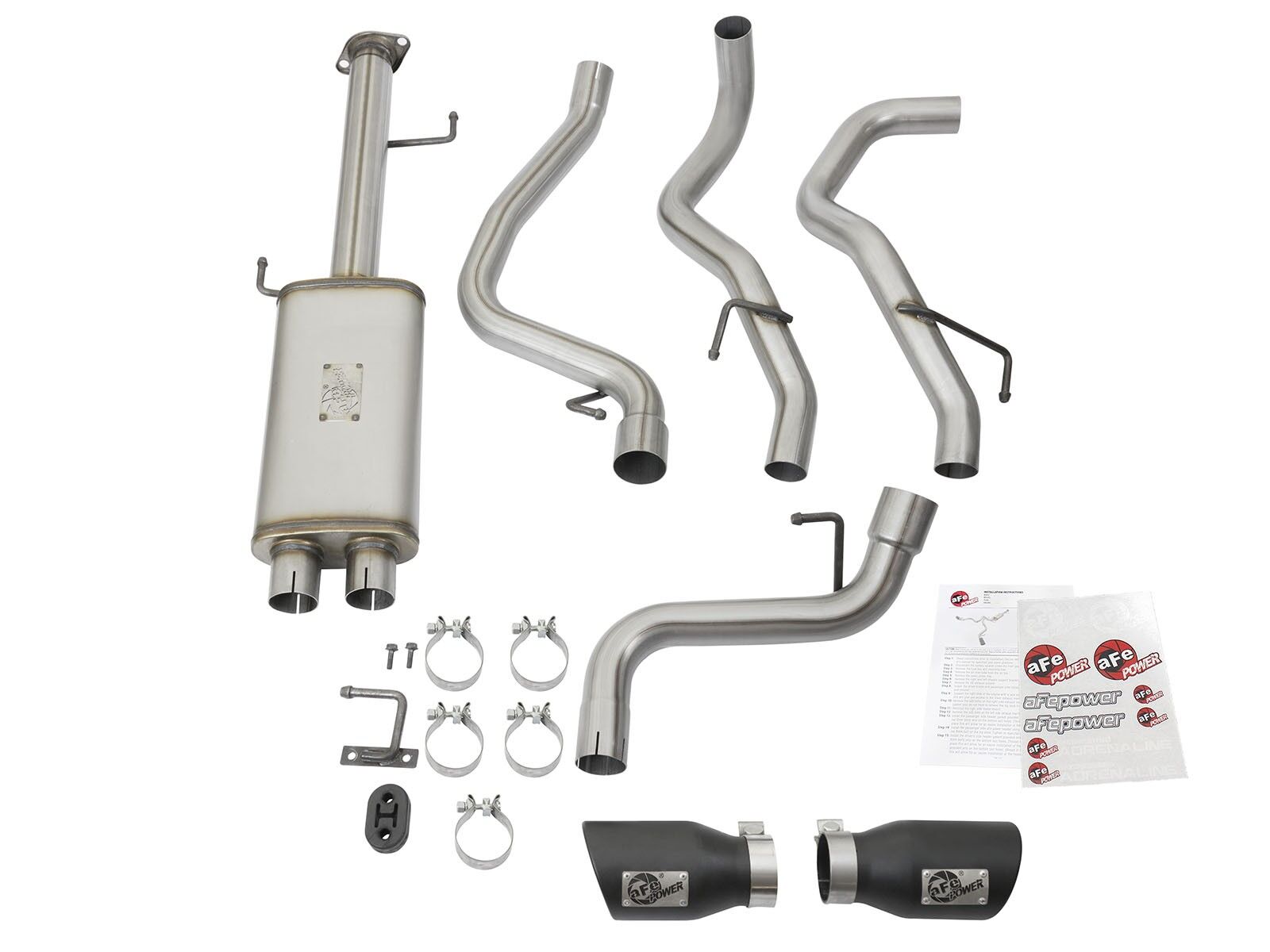 2007-2017 Toyota FJ Cruiser V6 4.0L MACH Force-Xp 3" to 2-1/2" Stainless Steel Cat-Back Exhaust System