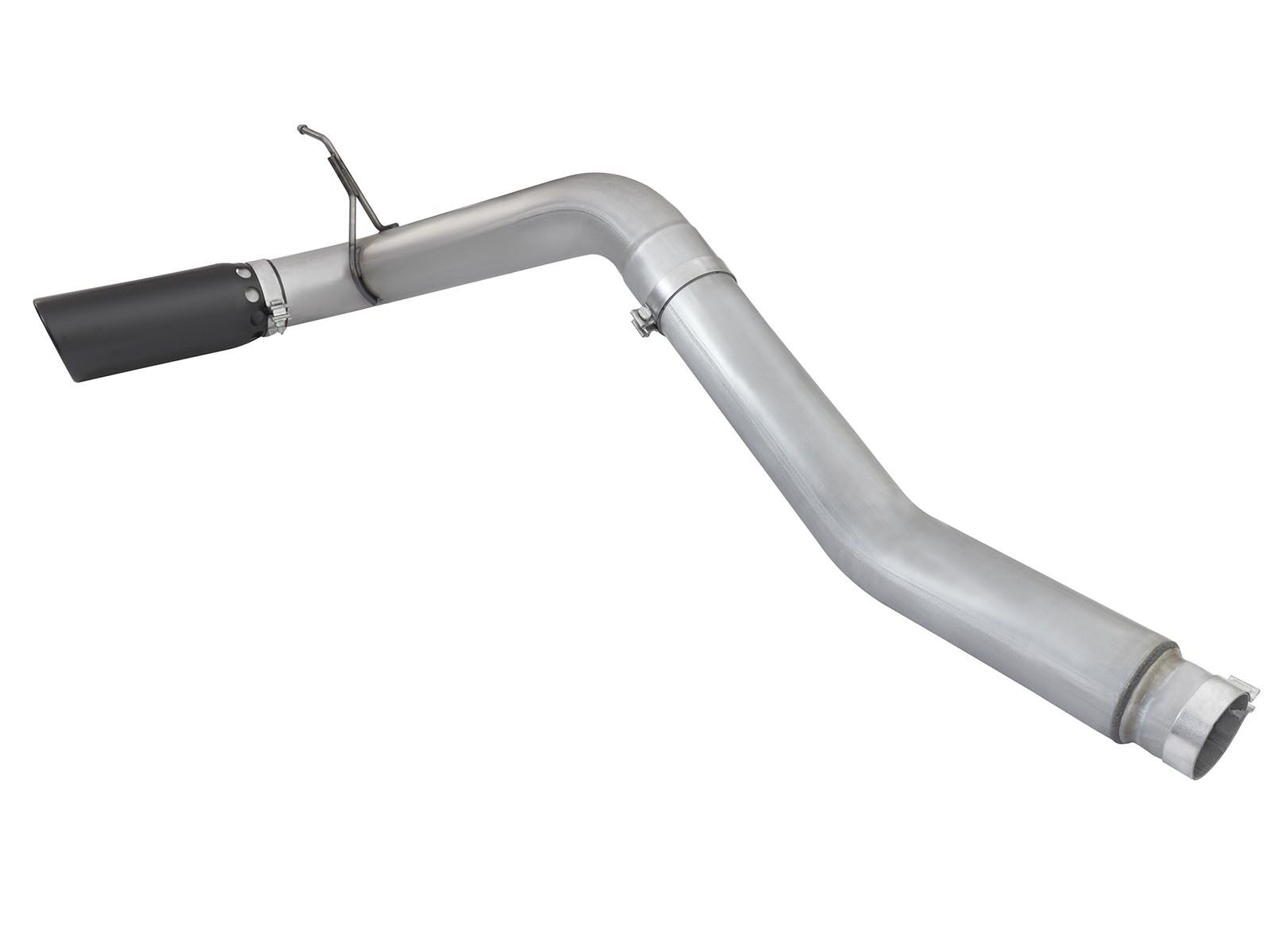 2016-2019 Nissan Titan XD Cummins Turbo Diesel V8 5.0L Large Bore-HD 5" DPF-Back Stainless Steel Exhaust System w/ Black Tip