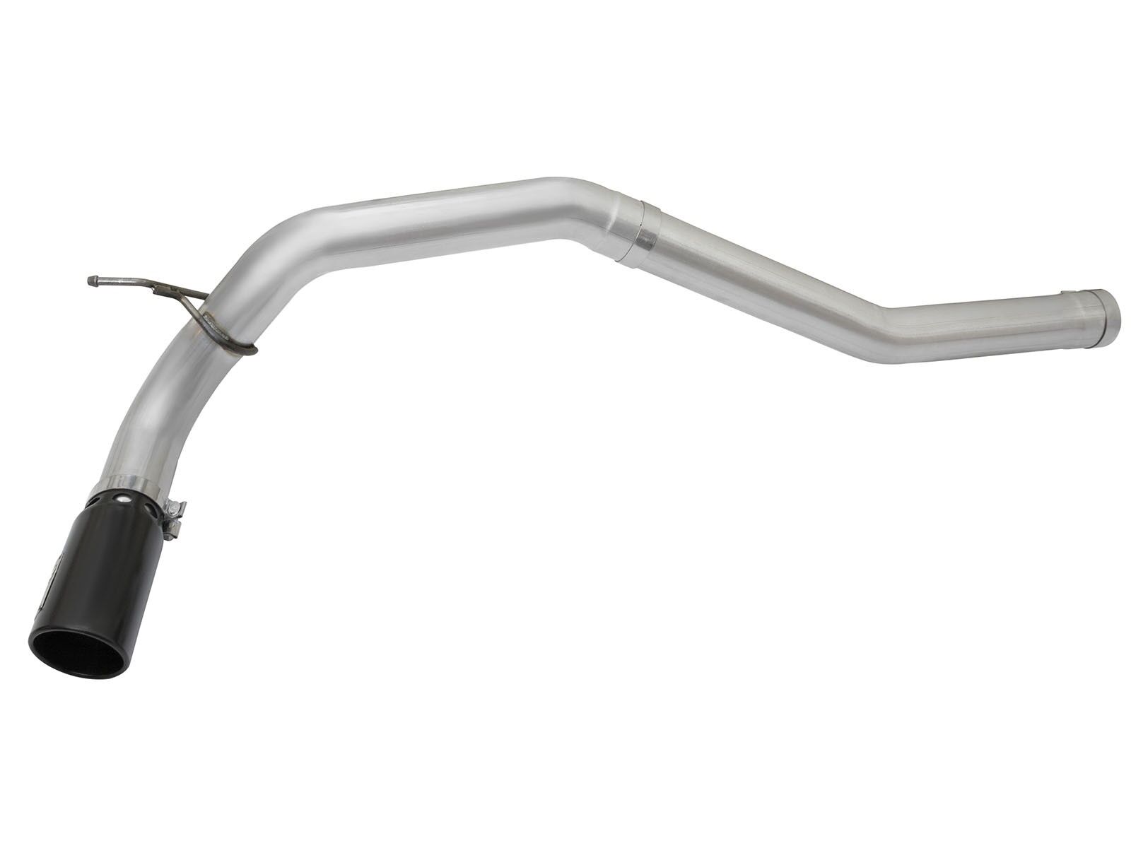 2016-2019 Nissan Titan XD Cummins Turbo Diesel V8 5.0L Large Bore-HD 4" DPF-Back Stainless Steel Exhaust System w/ Black Tip