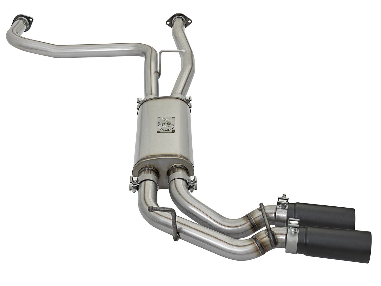 2017-2019 Nissan Titan H61 V8 5.6L Rebel Series 2-1/2" 409 Stainless Steel Cat-Back Exhaust System