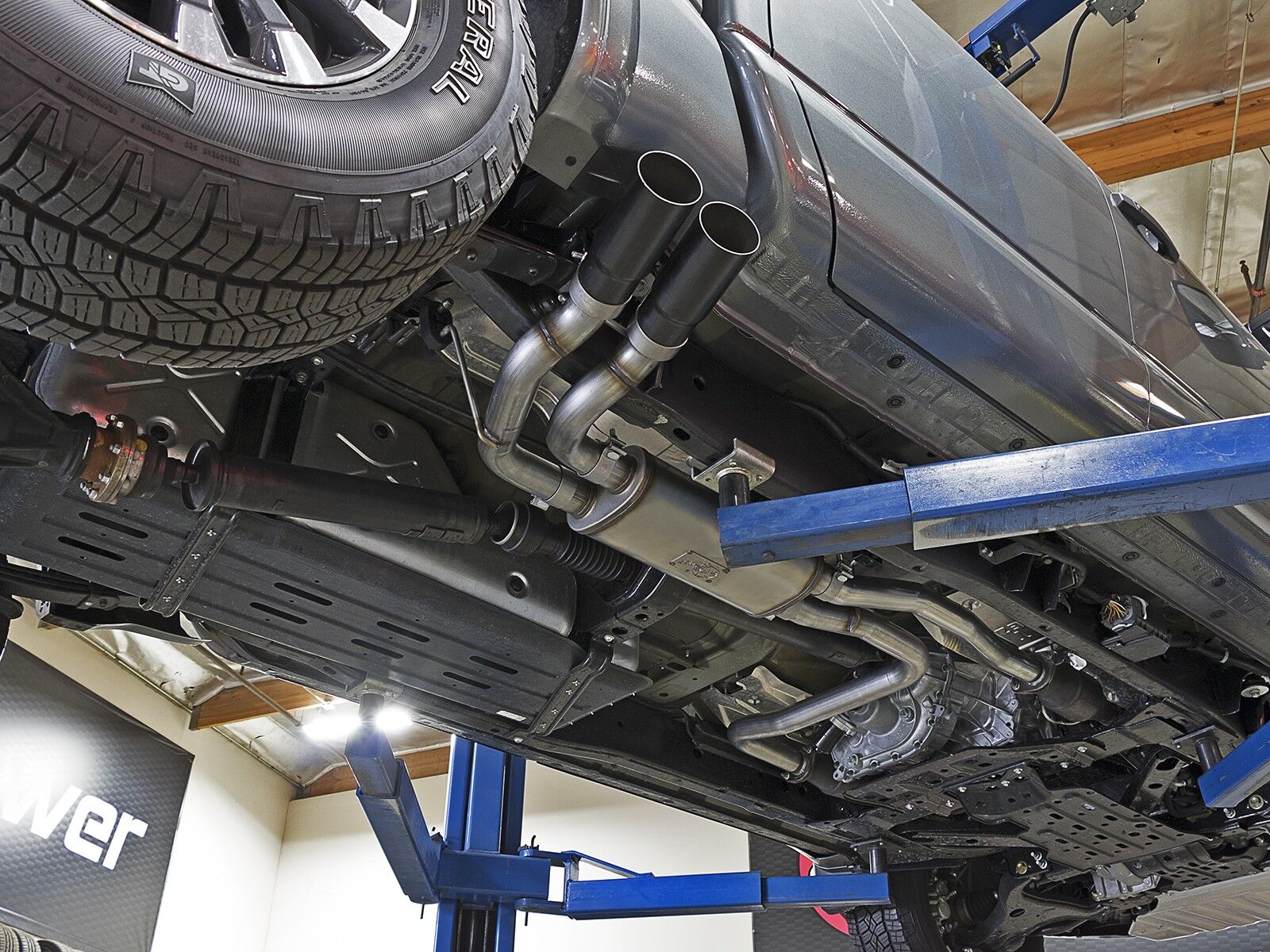 2017-2019 Nissan Titan H61 V8 5.6L Rebel Series 2-1/2" 409 Stainless Steel Cat-Back Exhaust System