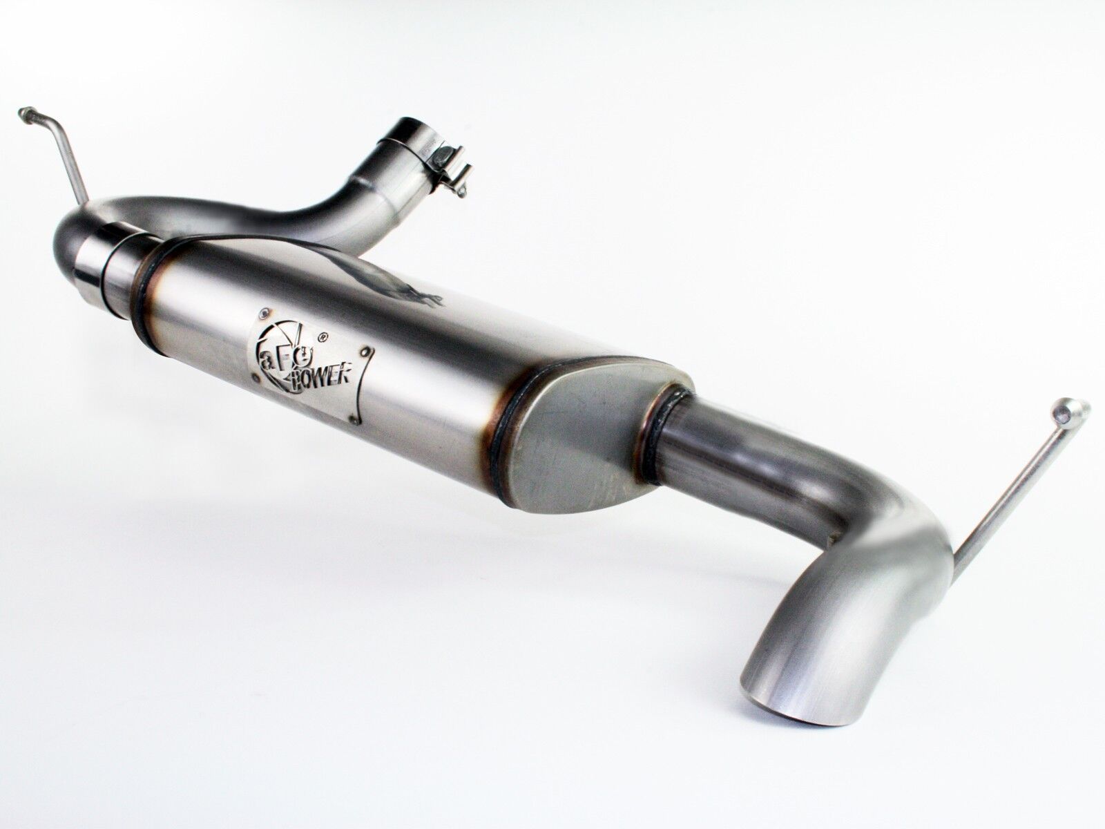 2012-2018 Jeep Wrangler JK V6 3.6L MACH Force-Xp 2-1/2" 409 Stainless Steel Axle-Back Exhaust System