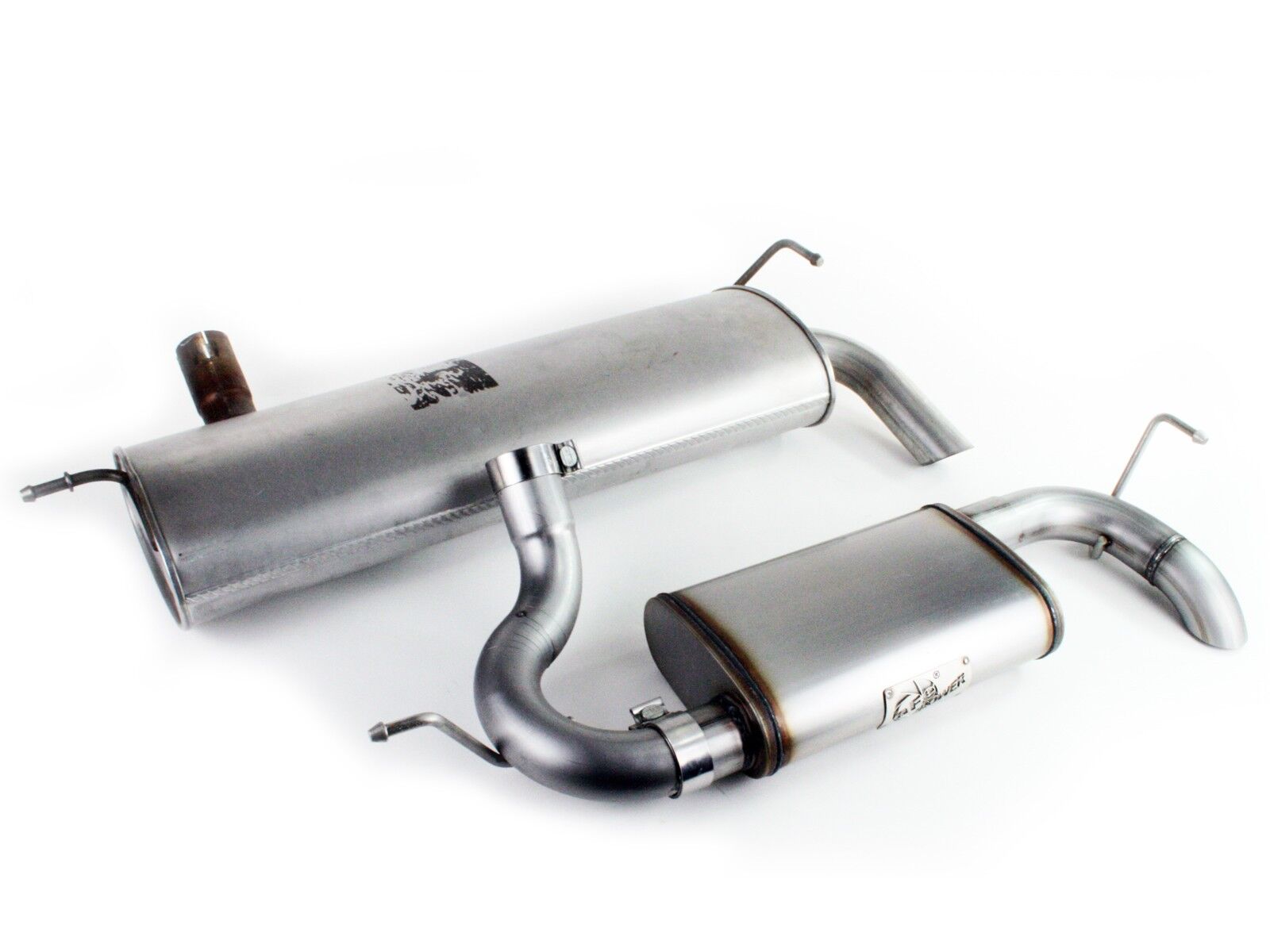 2012-2018 Jeep Wrangler JK V6 3.6L MACH Force-Xp 2-1/2" 409 Stainless Steel Axle-Back Exhaust System