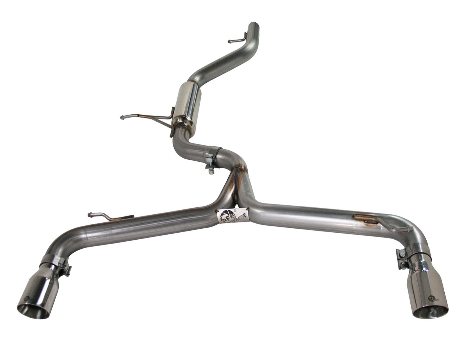 2010-2012 VW Golf GTI MKVI/Turbo 2.0L MACH Force-Xp 2-1/2" 409 Stainless Steel Cat-Back Exhaust System