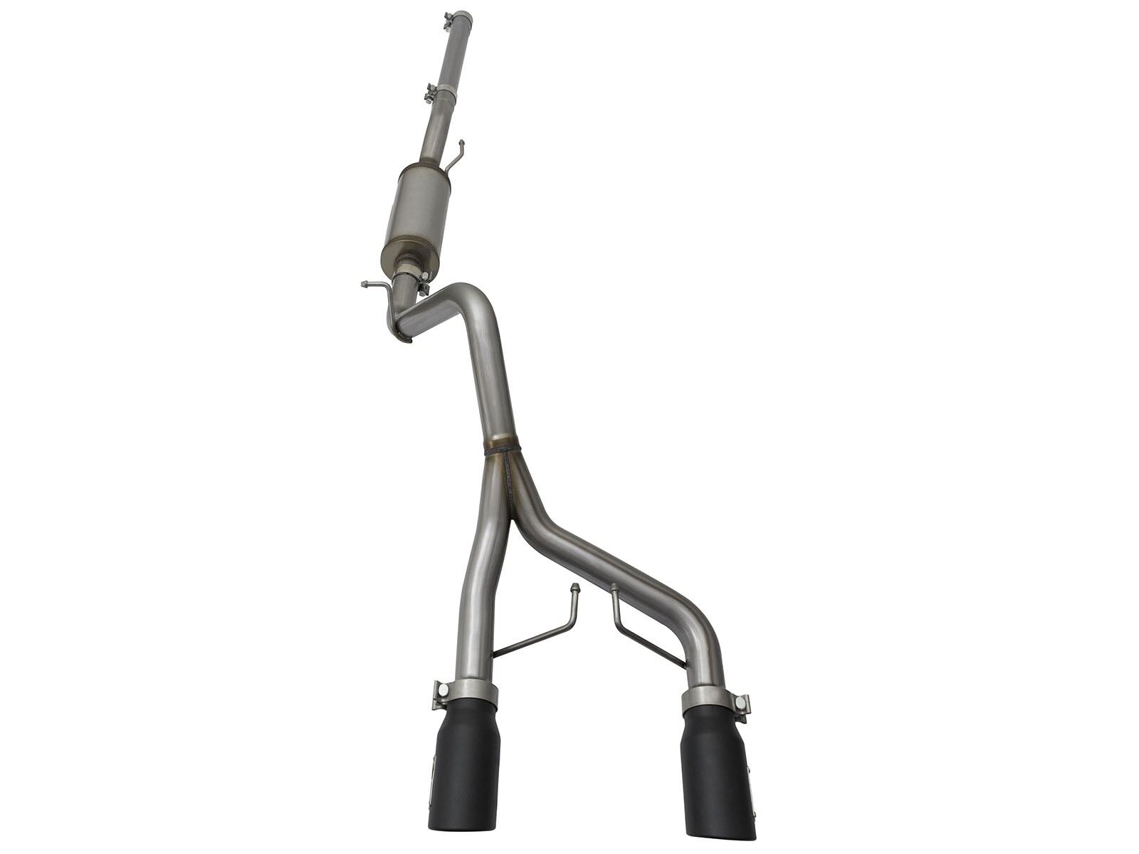 2012-2018 Jeep Wrangler JK V6 3.6L Rebel Series 2-1/2" 409 Stainless Steel Cat-Back Exhaust System