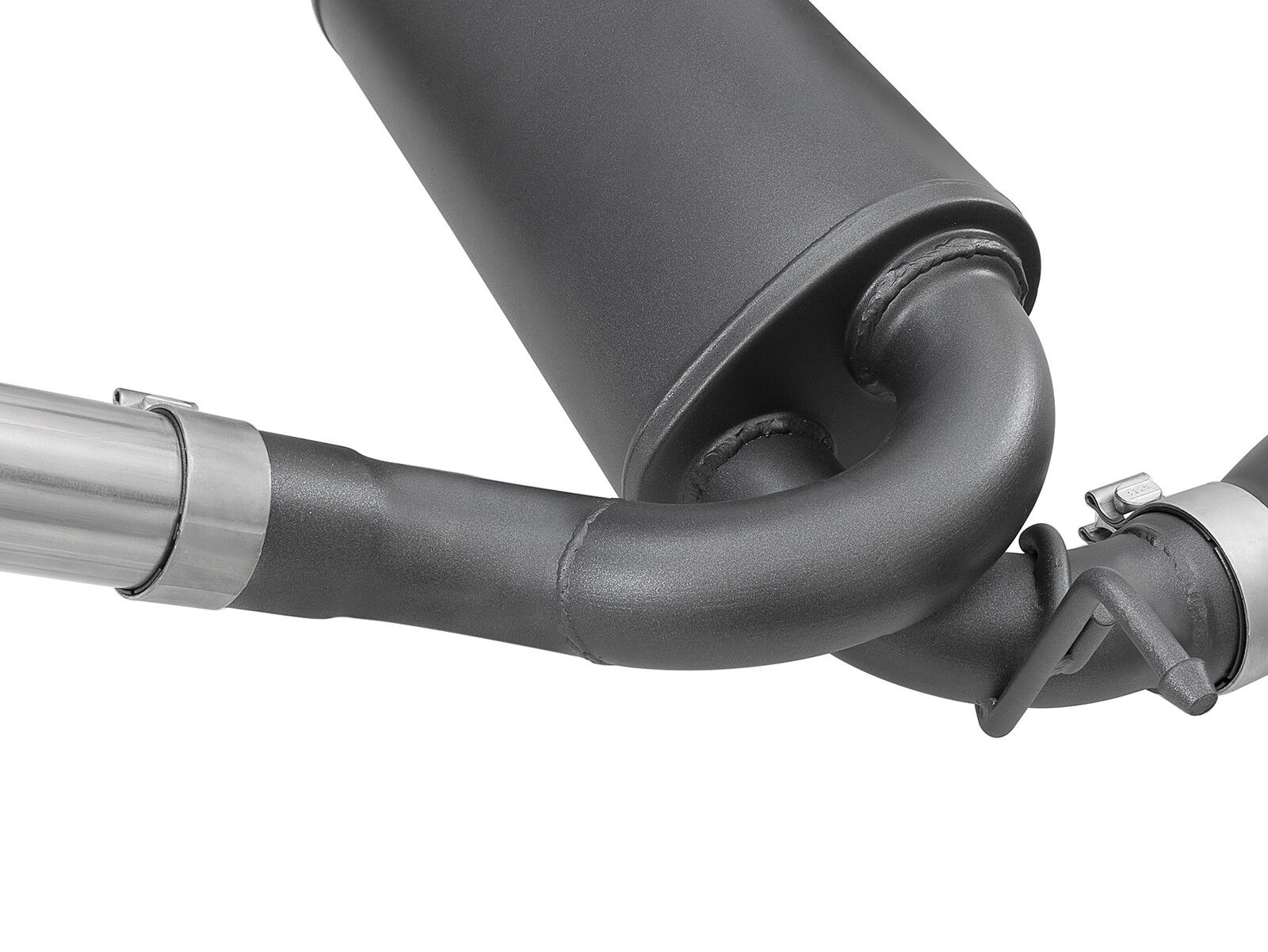 2012-2018 Jeep Wrangler JK V6 3.6L Rebel Series 2-1/2" 409 Stainless Steel Cat-Back Exhaust System