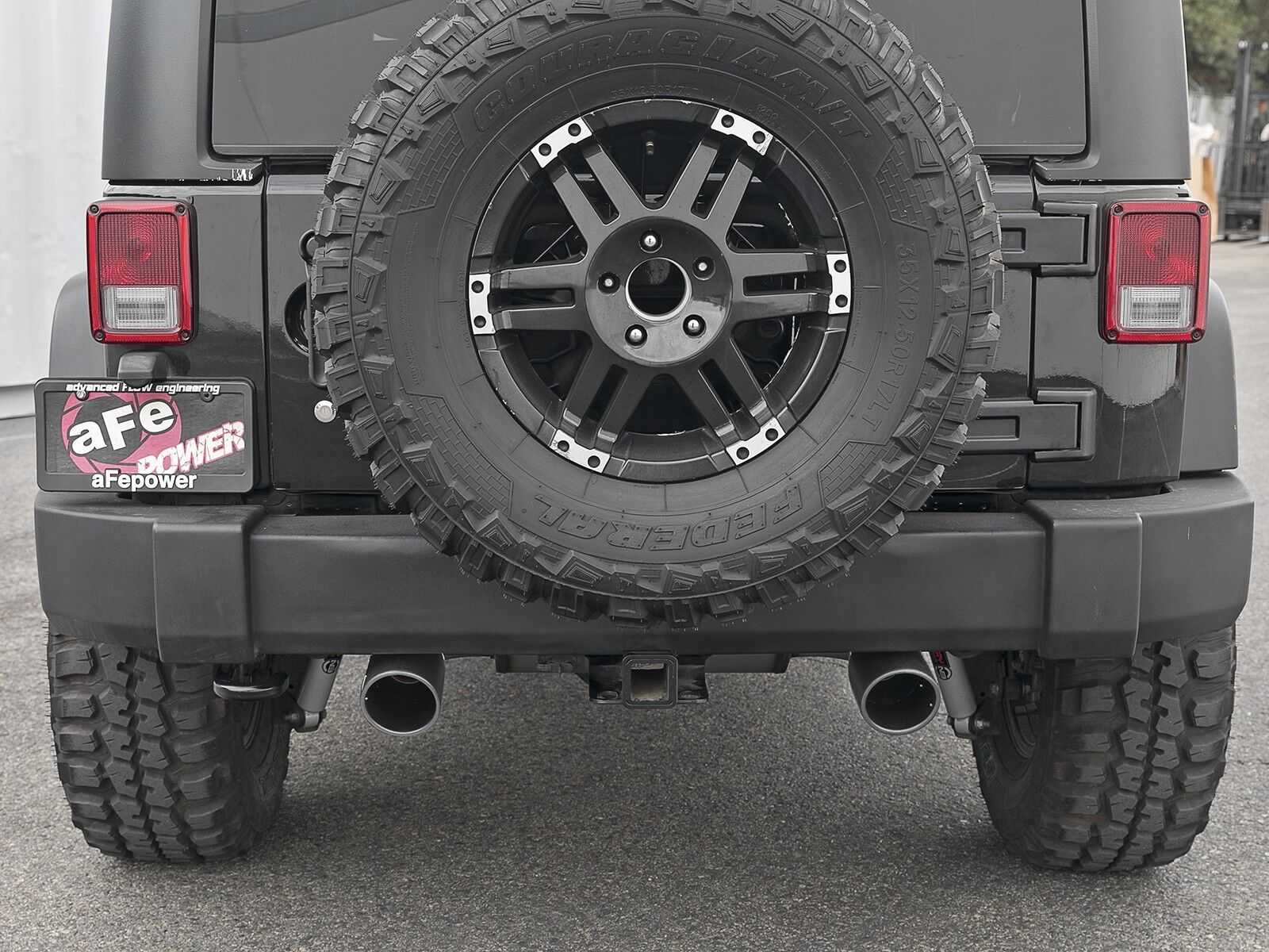 2012-2018 Jeep Wrangler JK V6 3.6L Rebel Series 2-1/2" 409 Stainless Steel Cat-Back Exhaust System