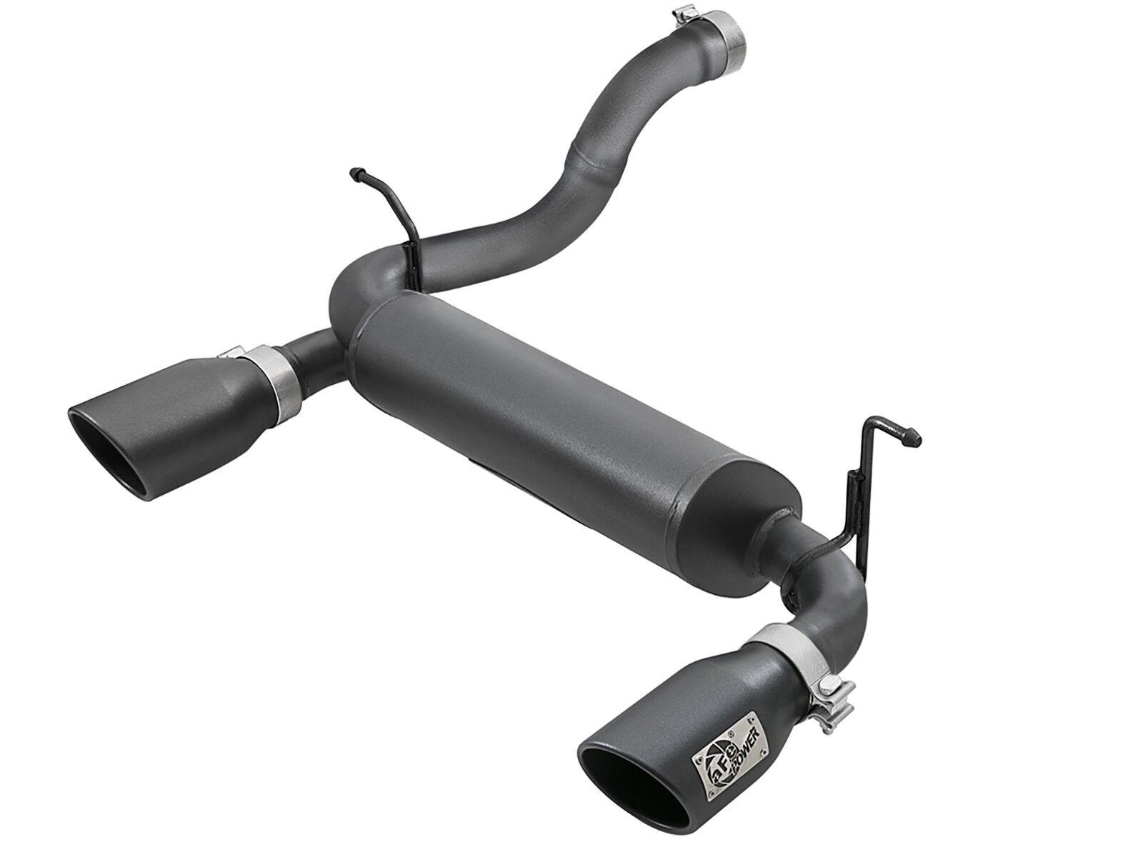 2018-2019 Jeep Wrangler JL V6 3.6L 2DR/4DR Rebel Series 2-1/2" 409 Stainless Steel Axle-Back Exhaust System