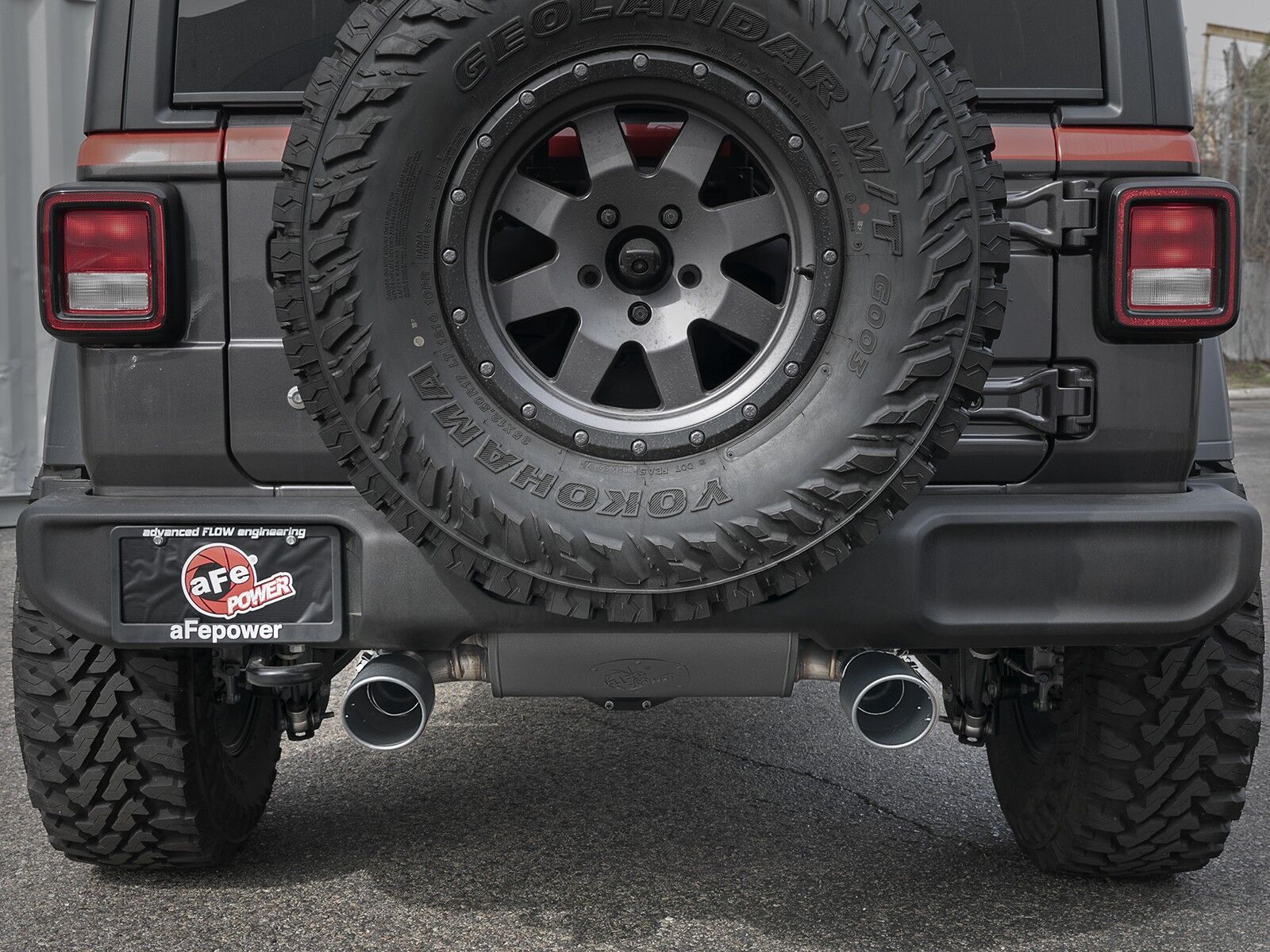 2018-2019 Jeep Wrangler JL V6 3.6L 2DR/4DR Rebel Series 2-1/2" 409 Stainless Steel Axle-Back Exhaust System
