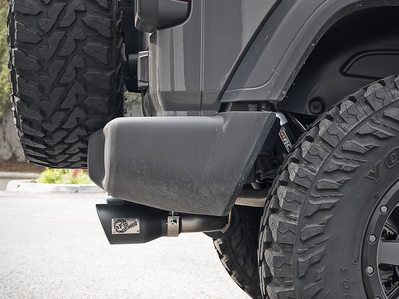 2018-2019 Jeep Wrangler JL V6 3.6L 2DR/4DR Rebel Series 2-1/2" 409 Stainless Steel Axle-Back Exhaust System