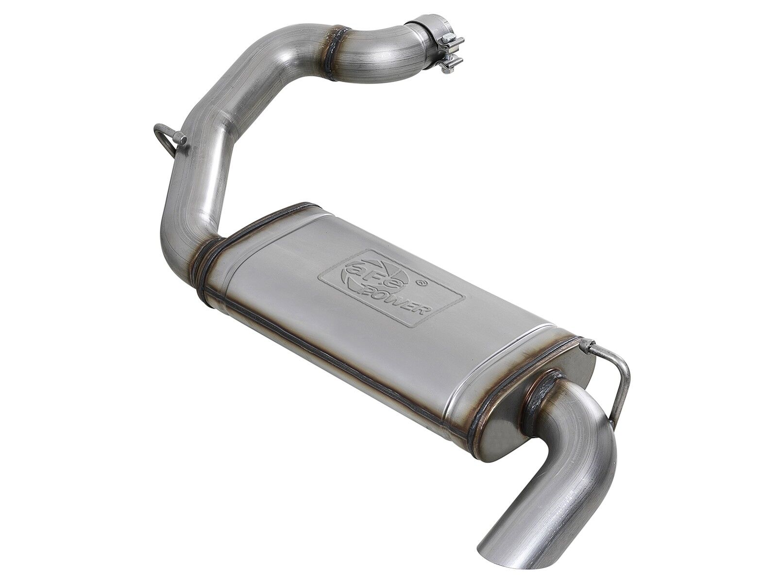 2018-2019 Jeep Wrangler JL V6 3.6L 2DR/4DR MACH Force-Xp Hi-Tuck 3" 409 Stainless Steel Axle-Back Exhaust System - 49-48080